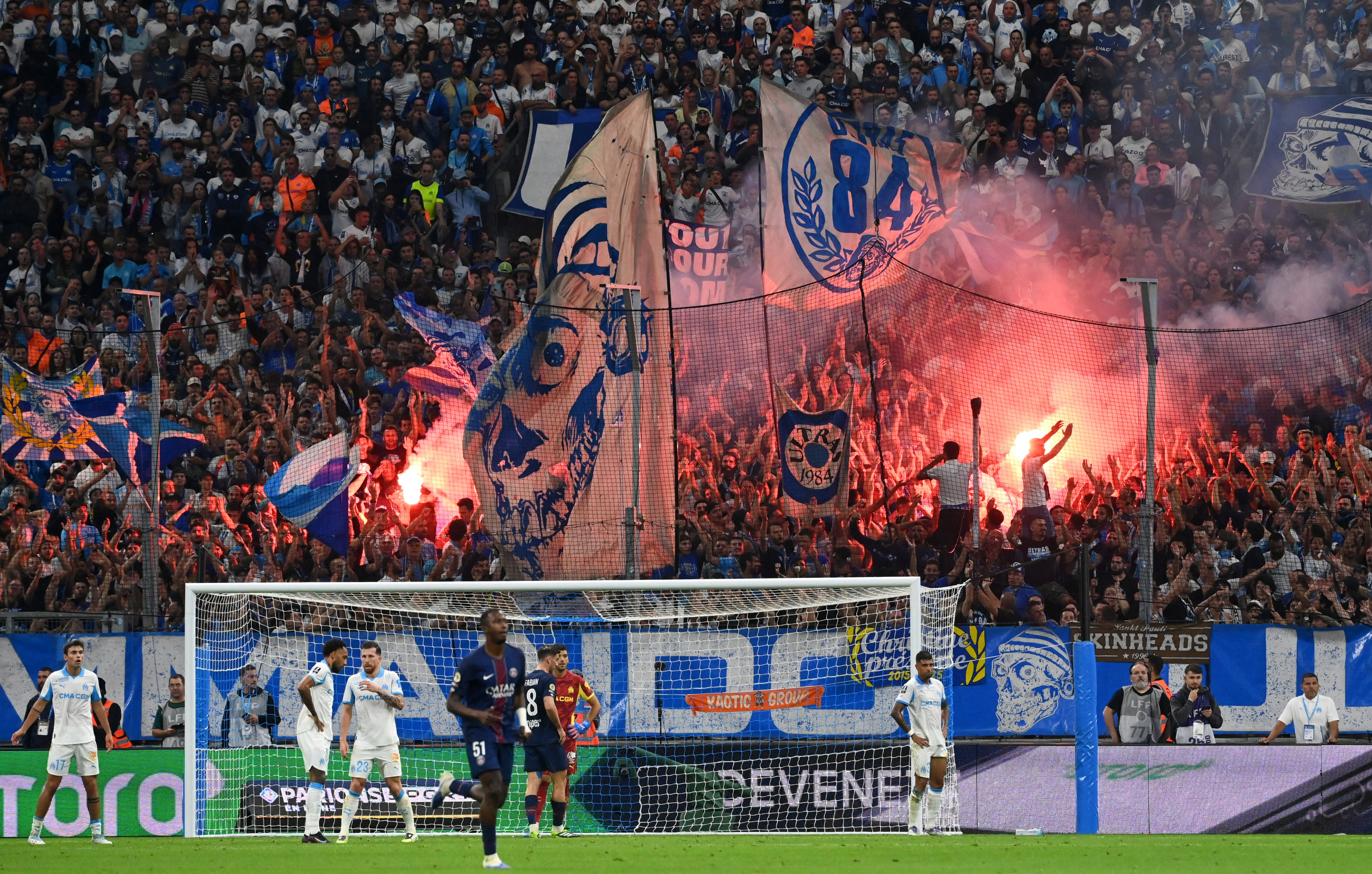 Ticket Billet Original - OM Marseille Vs PSG Paris - Ligue 1 2013
