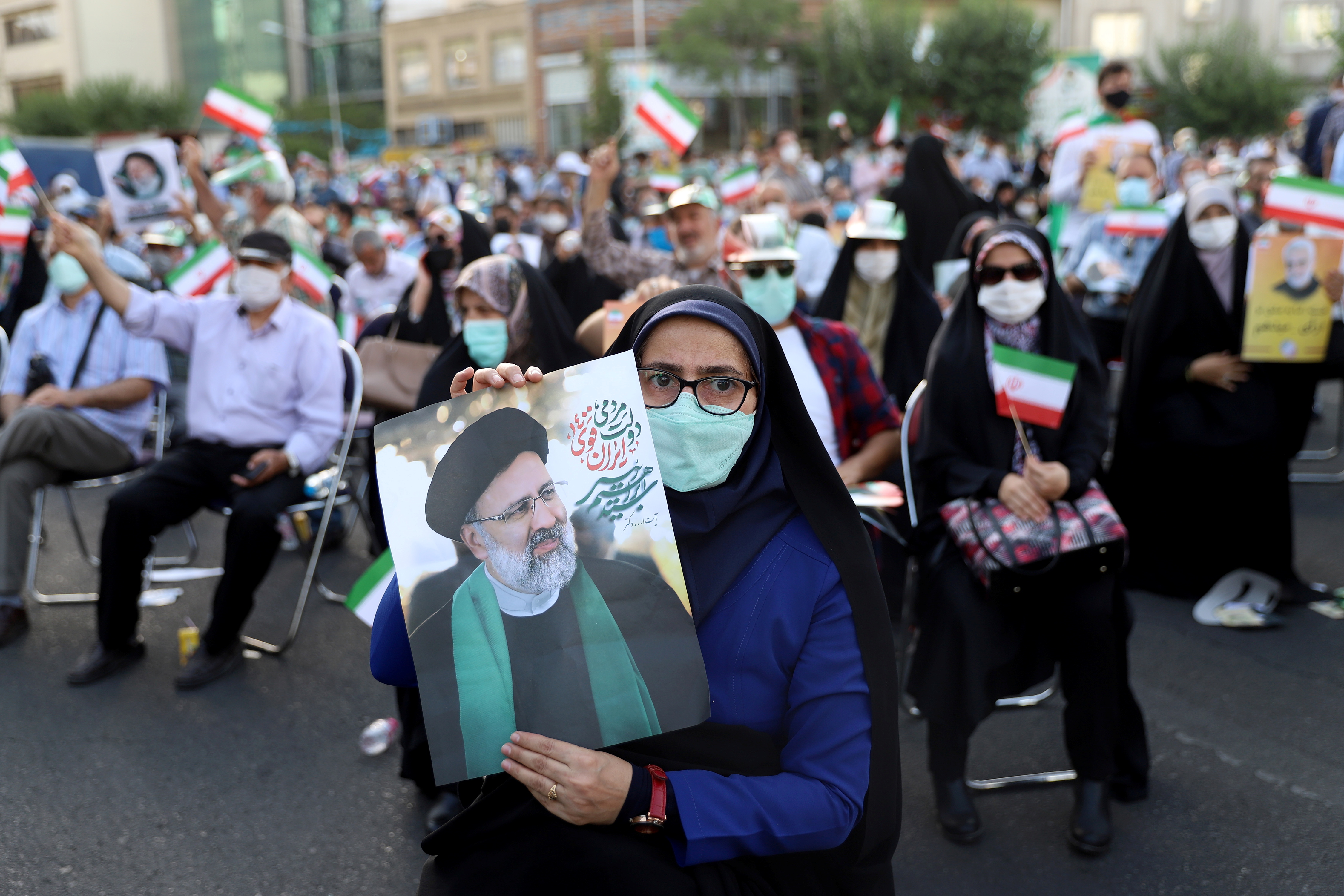 Election rally in Tehran