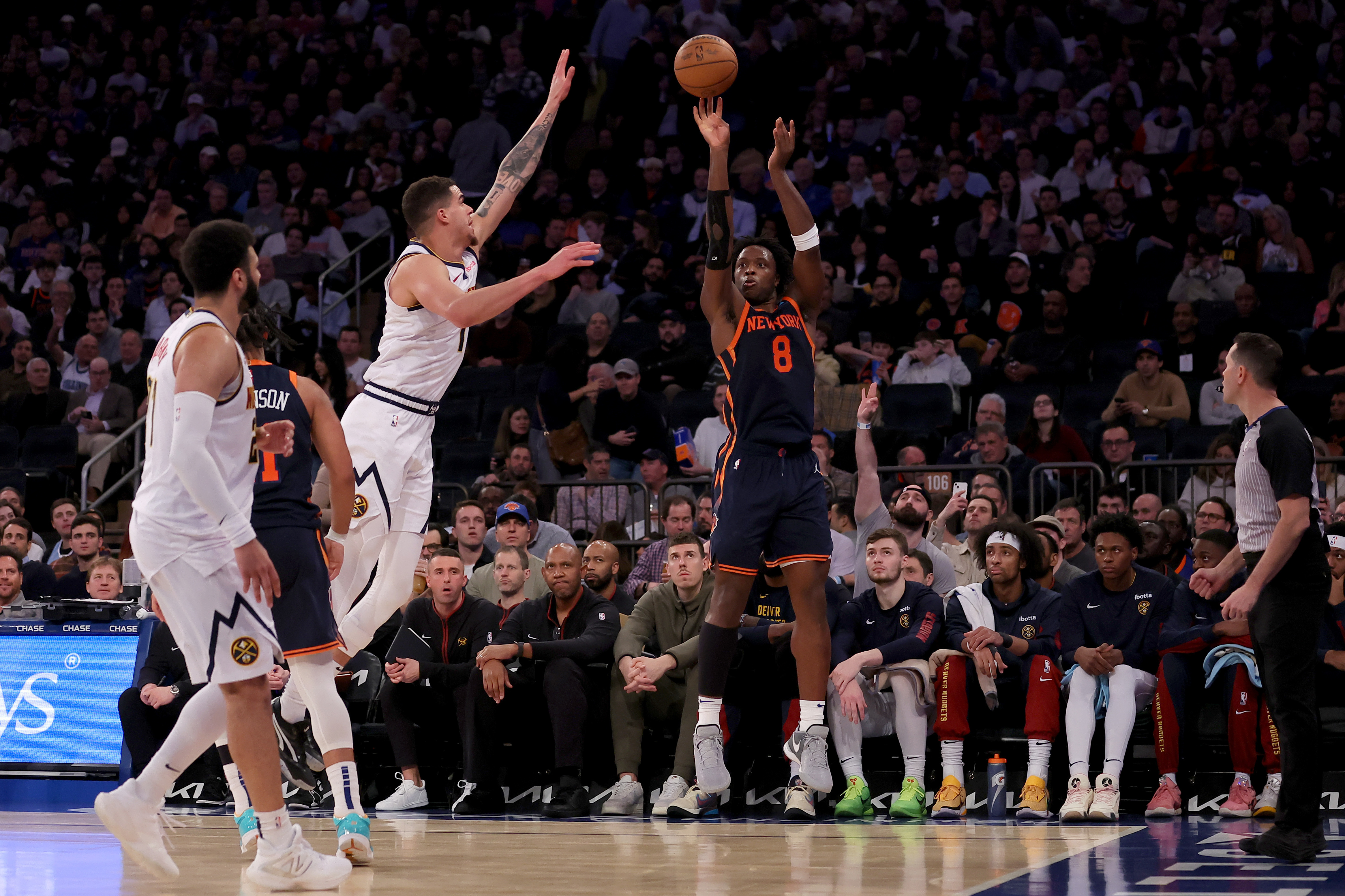 LIve Reacts: New York Knicks 122x84 Denver Nuggets (Uma Surra no Atual  Campeão da NBA) 