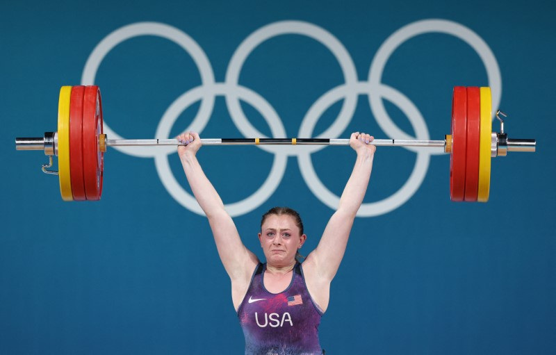 Weightlifting-American Reeves Takes New Women's 71kg Gold | Reuters