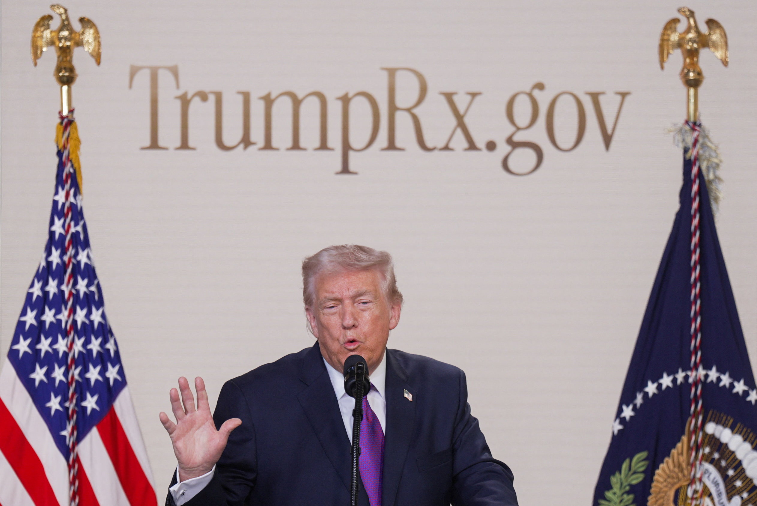 トランプ氏の薬品割引サイト、開始時点で肥満治療薬以外に普及限定的