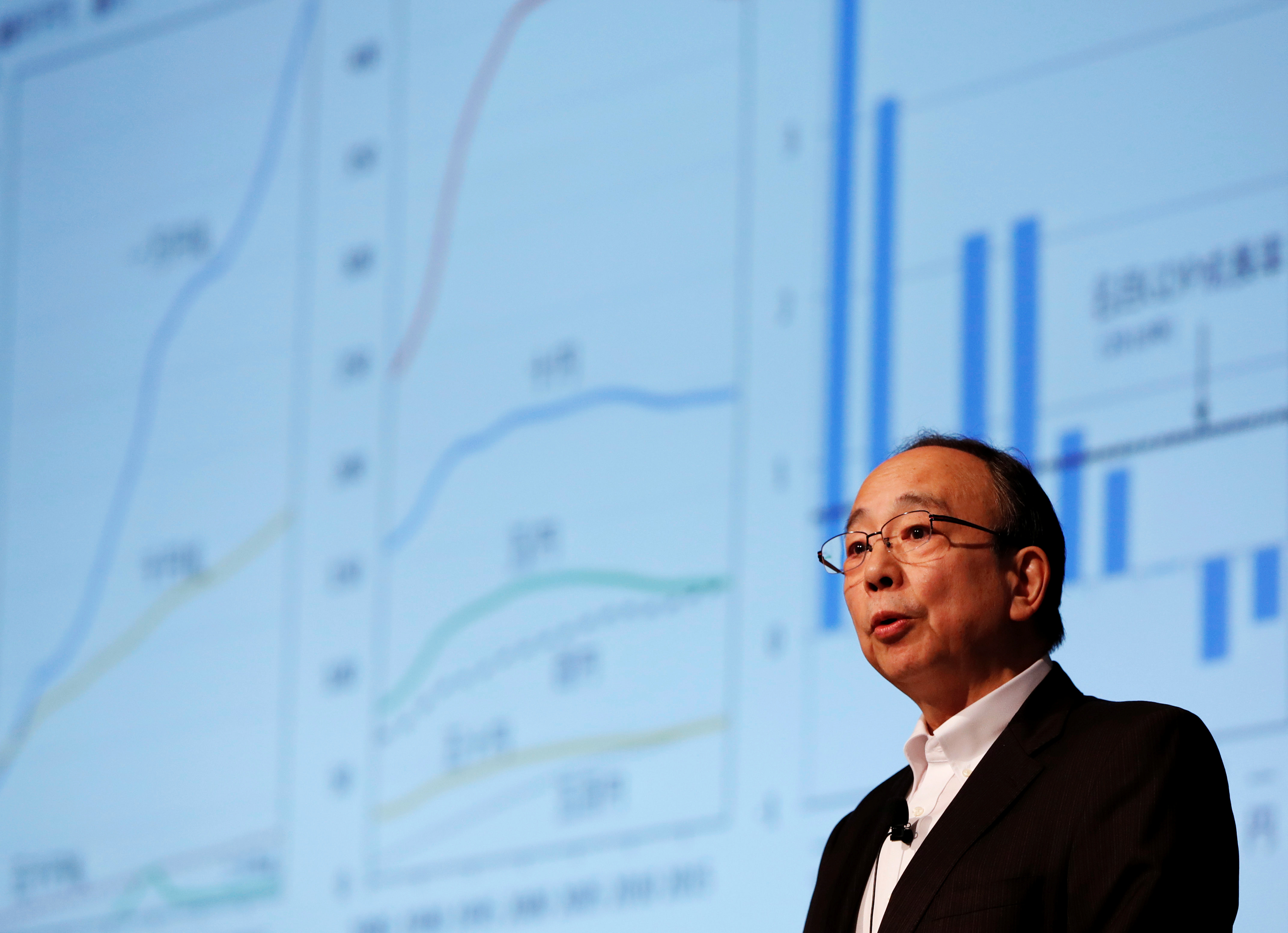 Bank of Japan Deputy Governor Masayoshi Amamiya speaks during a Reuters Newsmaker event in Tokyo