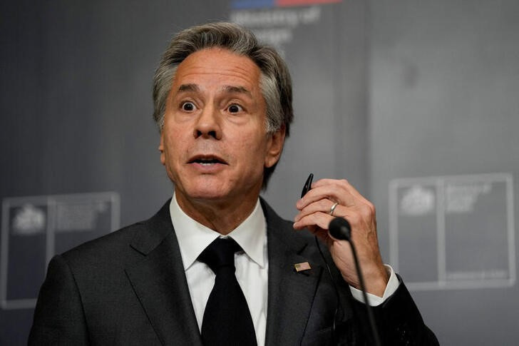 U.S. Secretary of State Antony Blinken meets Chilean Foreign Minister Antonia Urrejola in Santiago