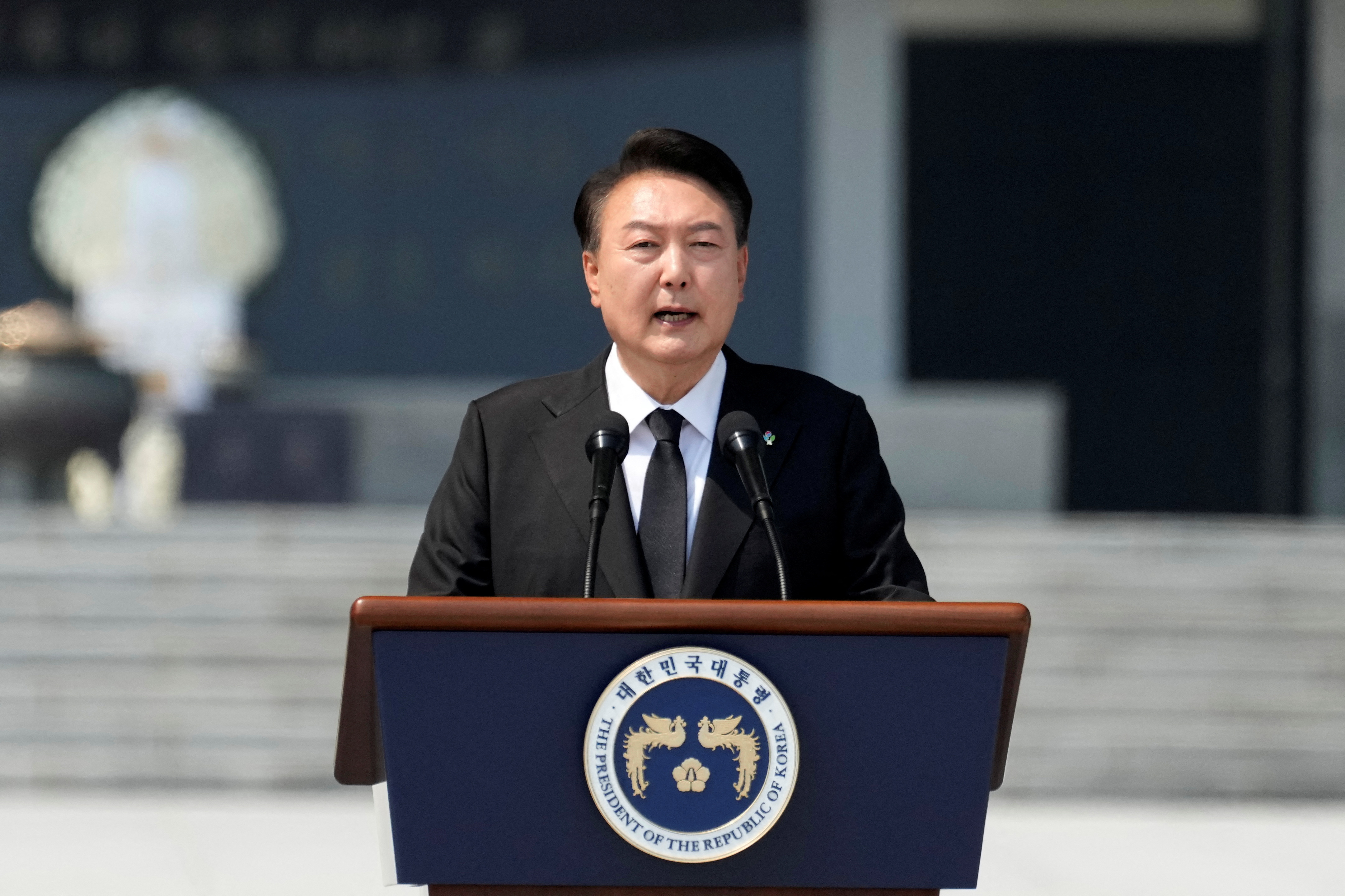 South Korea marks the 69th Memorial Day