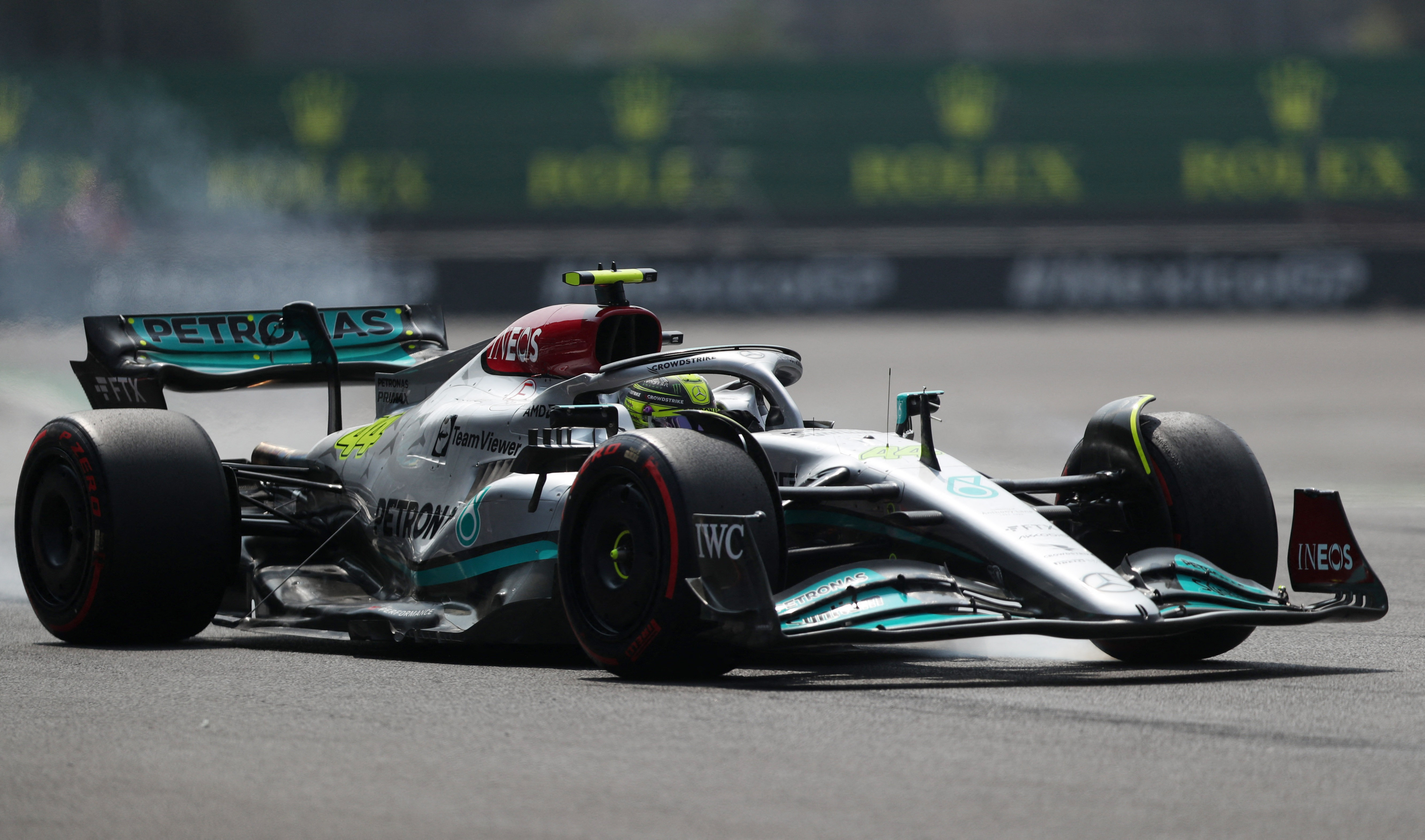 Russell leads Mercedes one-two in final Mexican practice