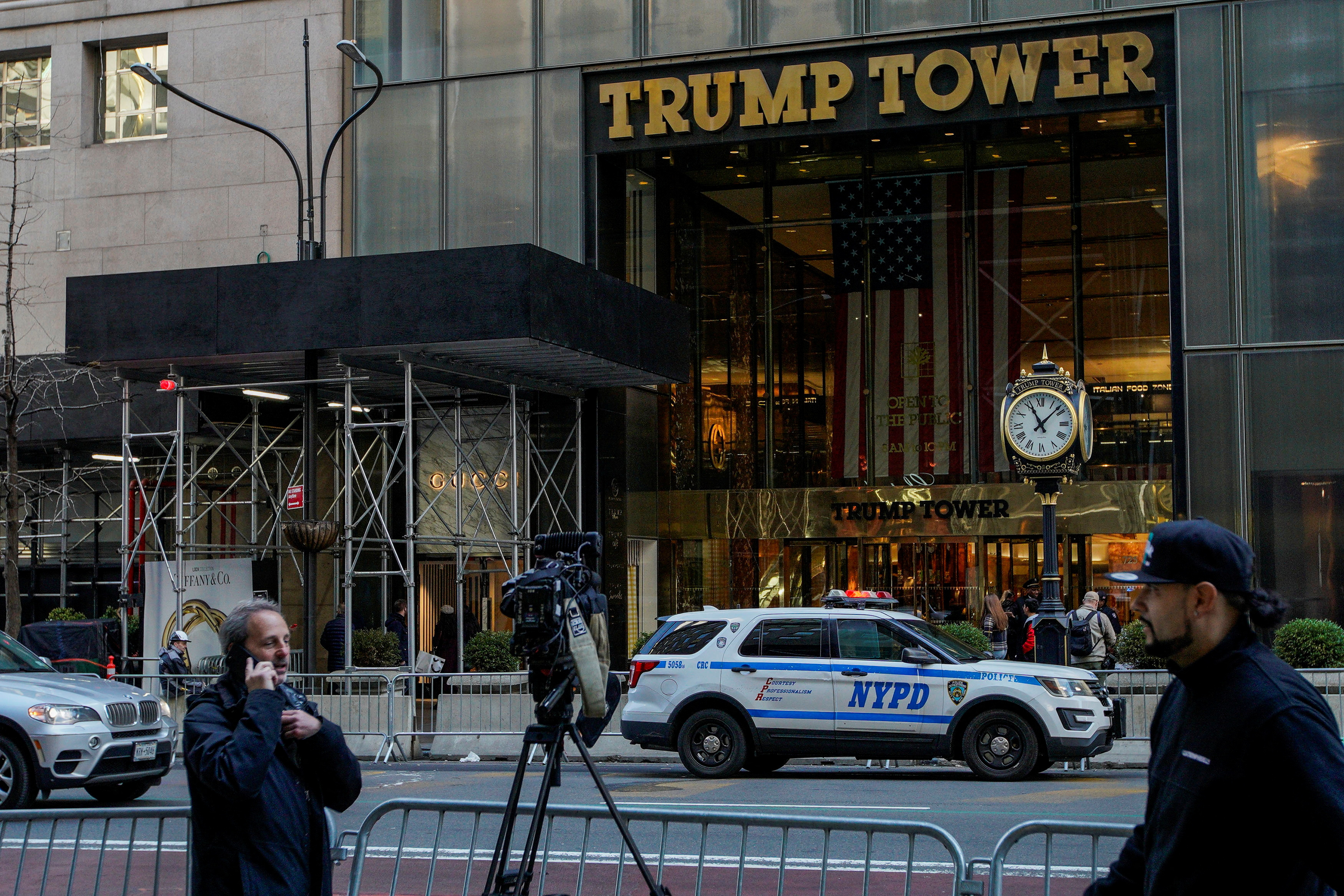 Manhattan District Attorney Alvin Bragg's office investigates Trump's 2016 election campaign to Stormy Daniels, in New York City