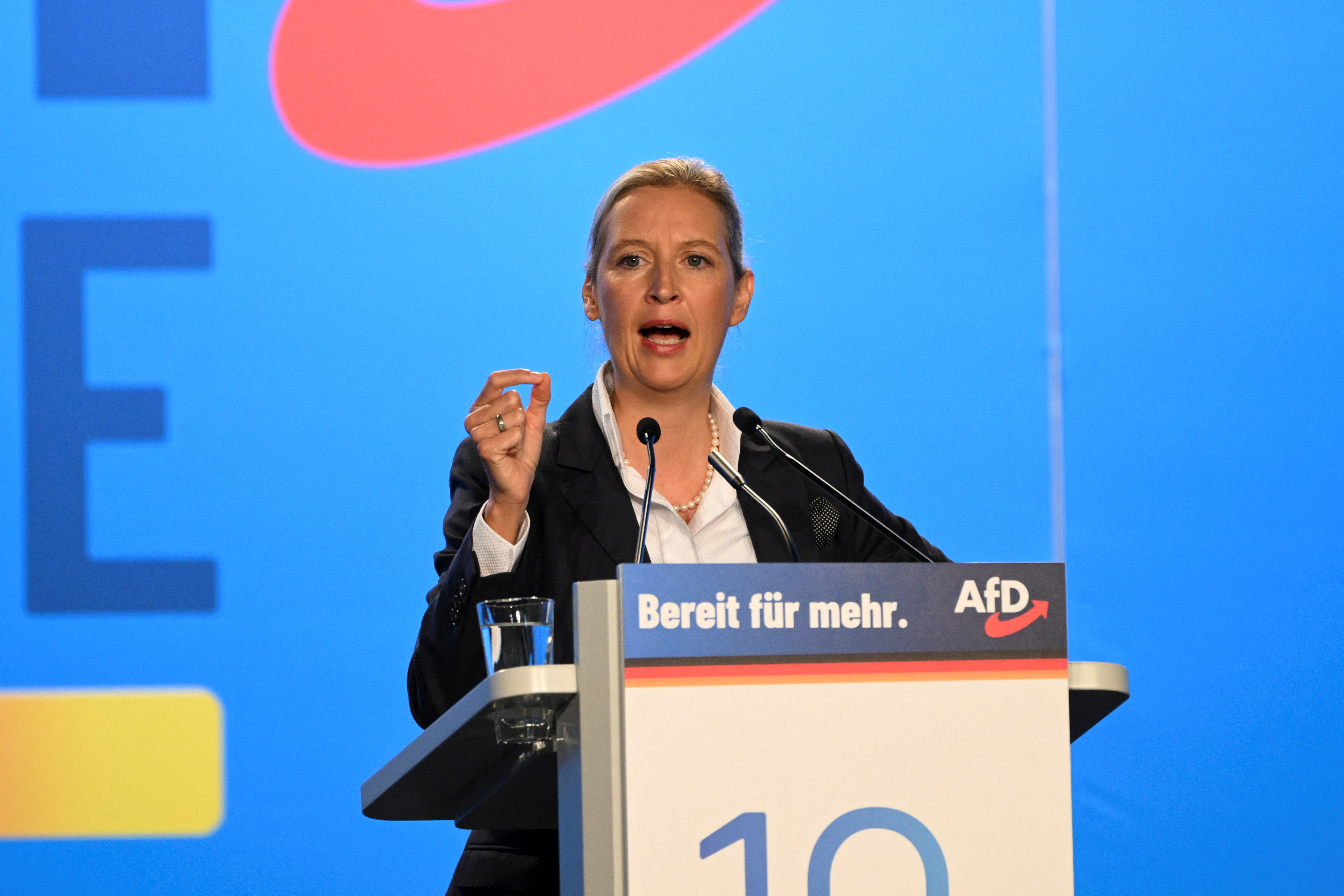 Европейская избирательная ассамблея 2023 года Альтернативы для Германии (АдГ) в Магдебурге