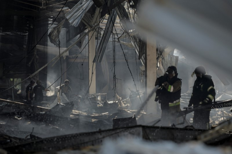 Russian strike on supermarket in Ukraine's east kills 14 people | Reuters