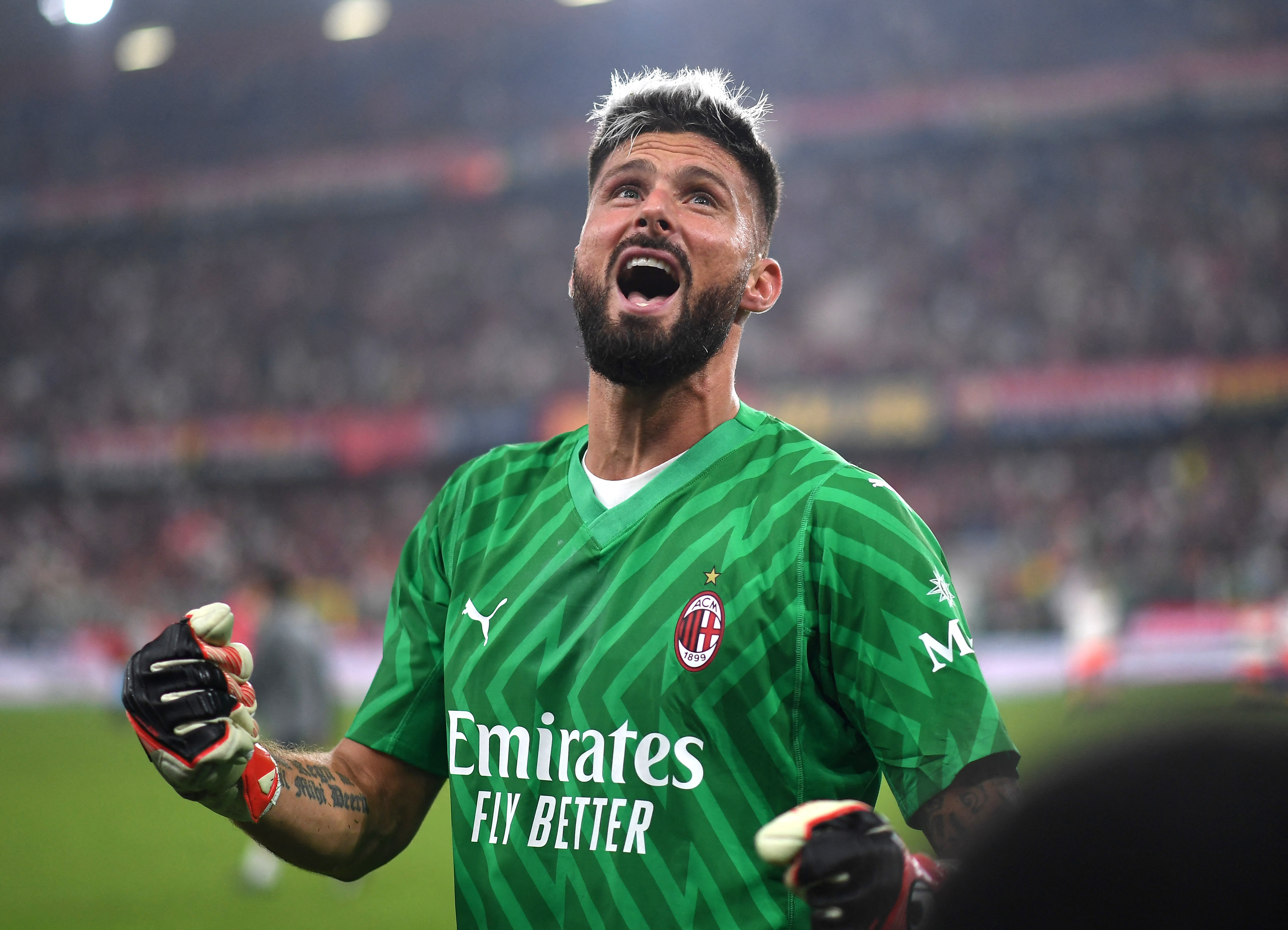 AC Milan make 'Giroud 9' goalkeeper shirts available to buy after