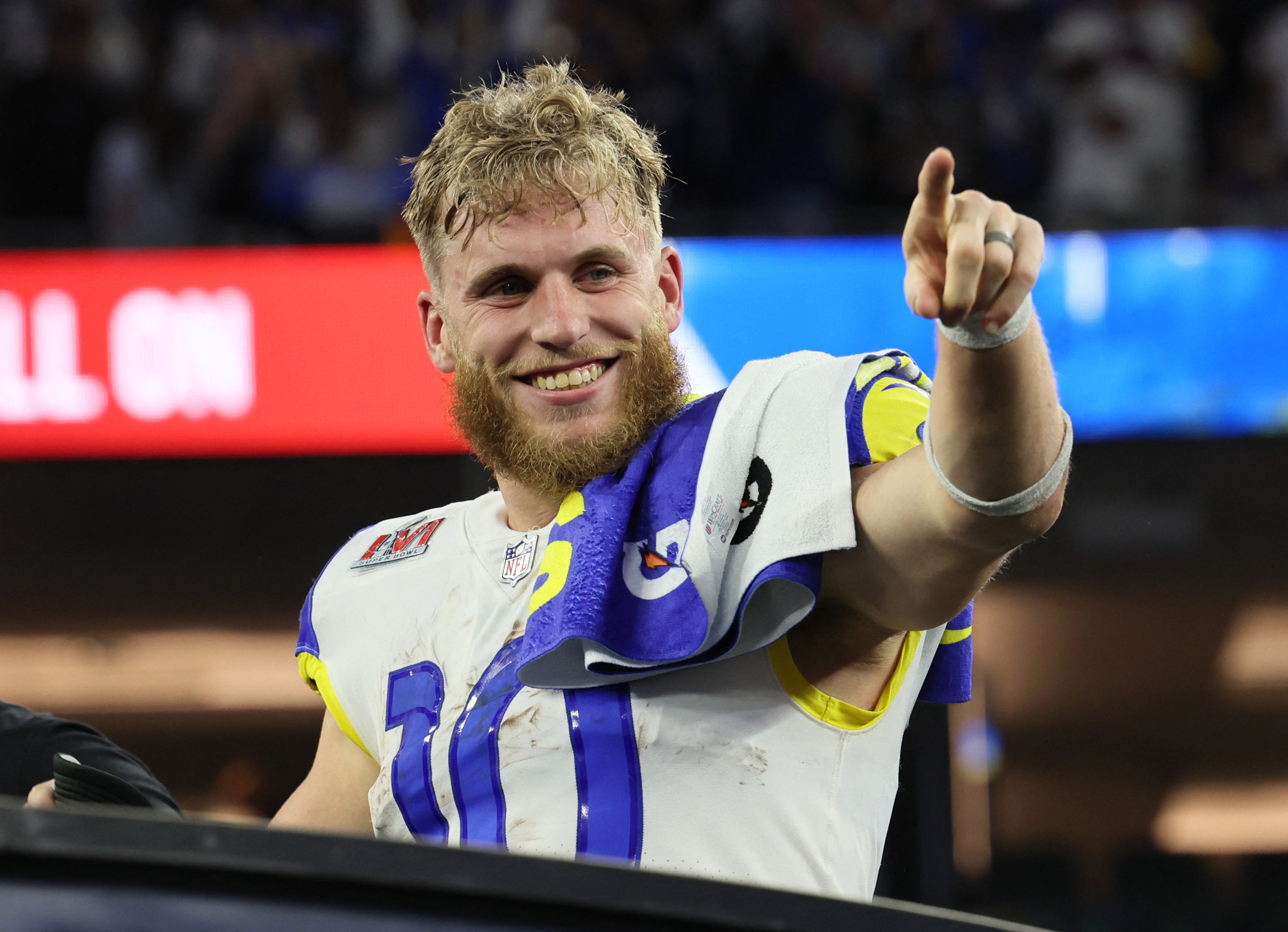 Rams receiver Kupp named Super Bowl MVP after twoTD game Reuters