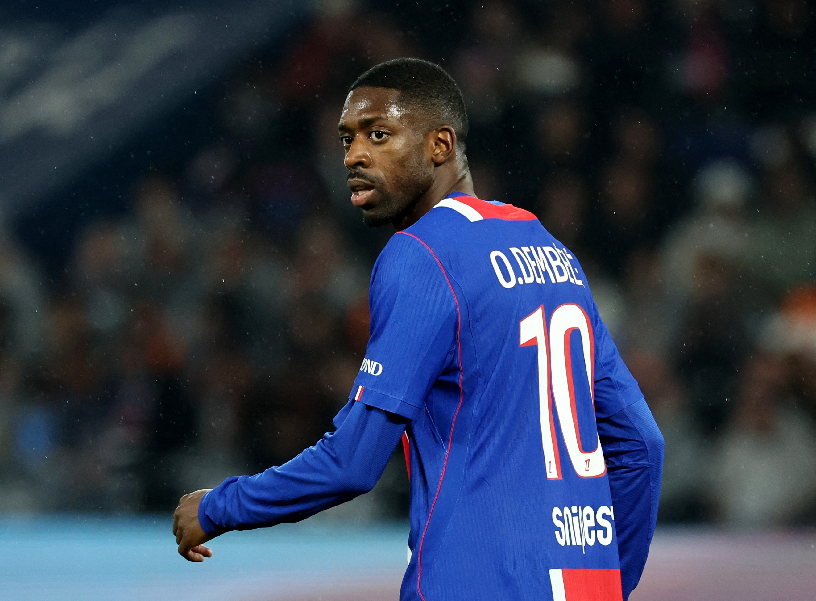Dembele sets example for PSG with defensive intensity before