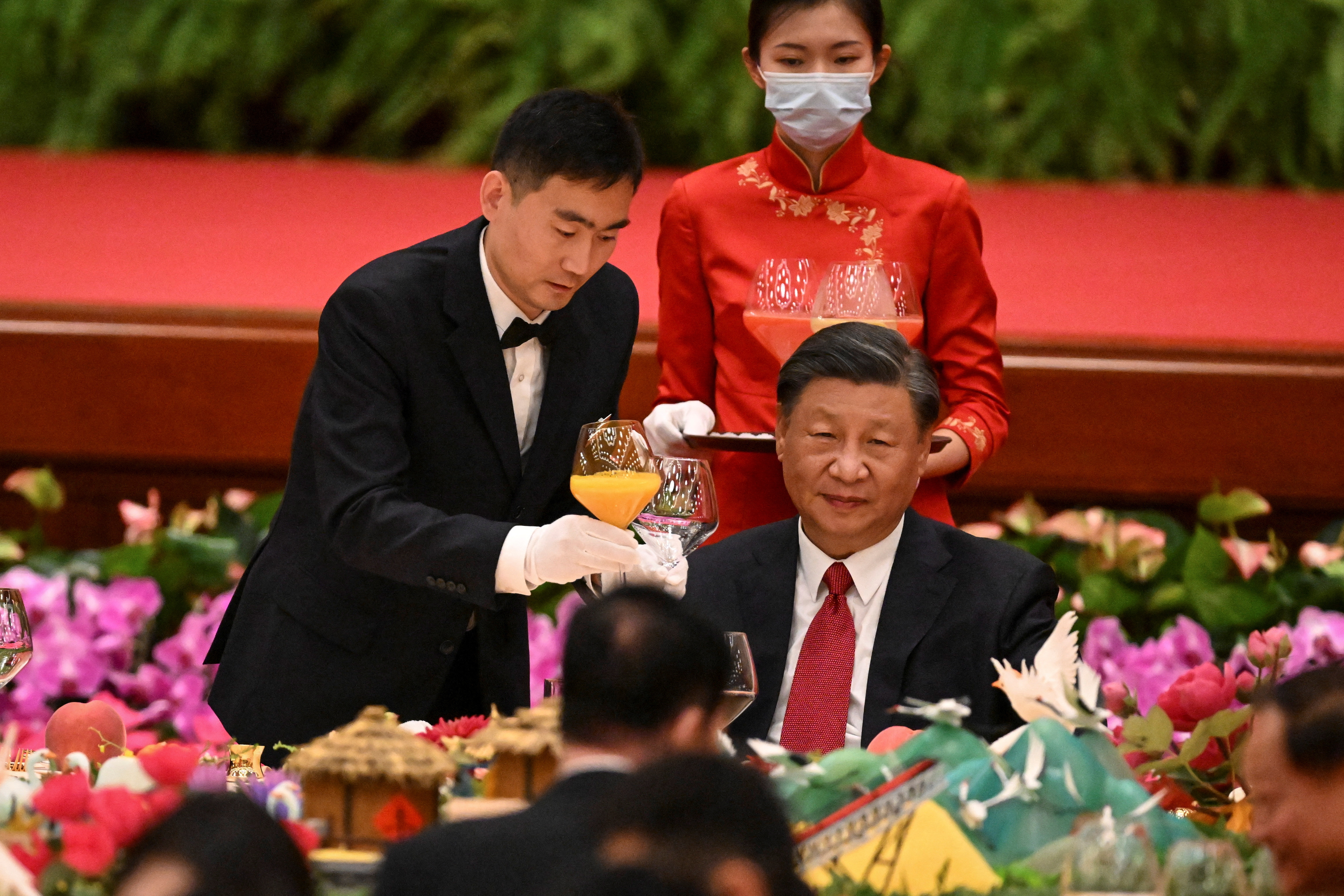 Reception ahead of China's National Day in Beijing