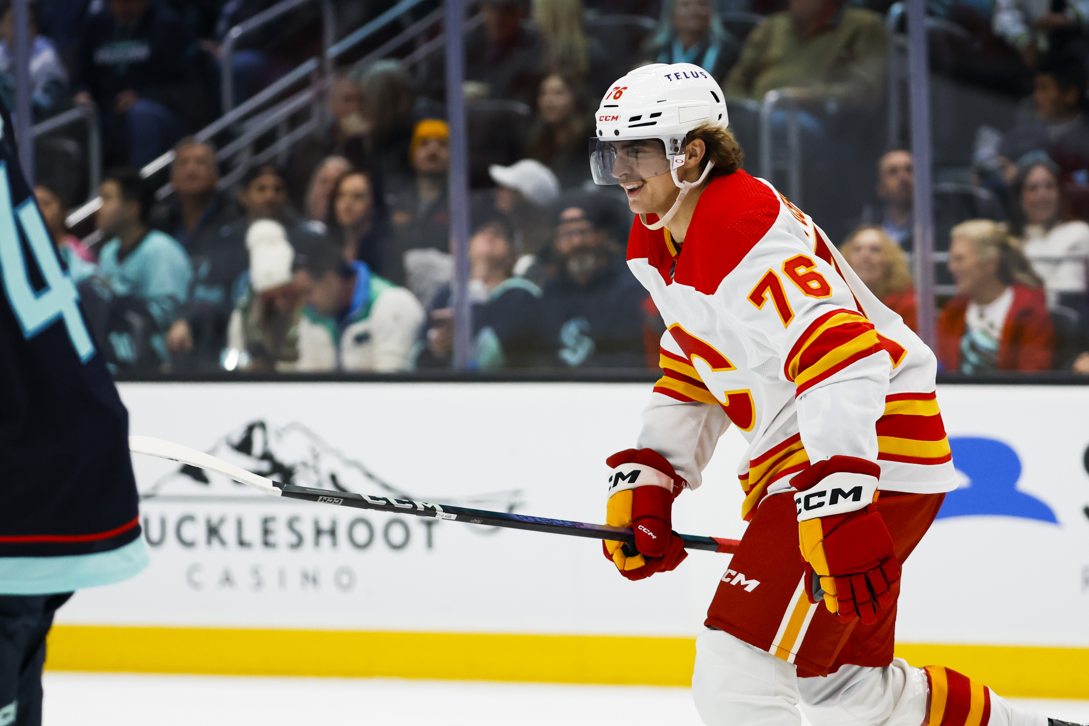 Flames' Mangiapane suspended 1 game by NHL for cross-checking Kraken's  McCann