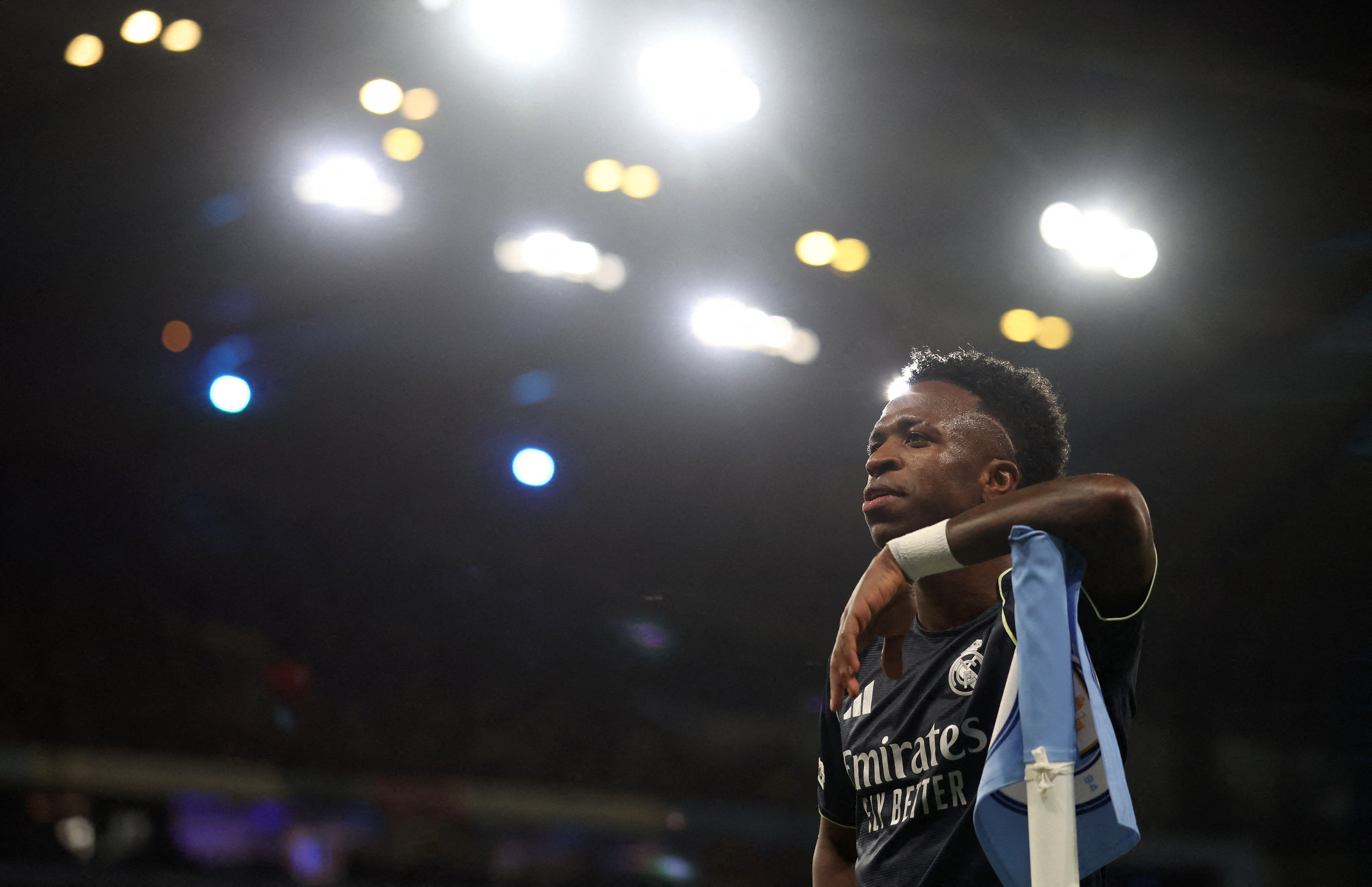 Vinicius Jr nets double as Real Madrid dispatch Man City in