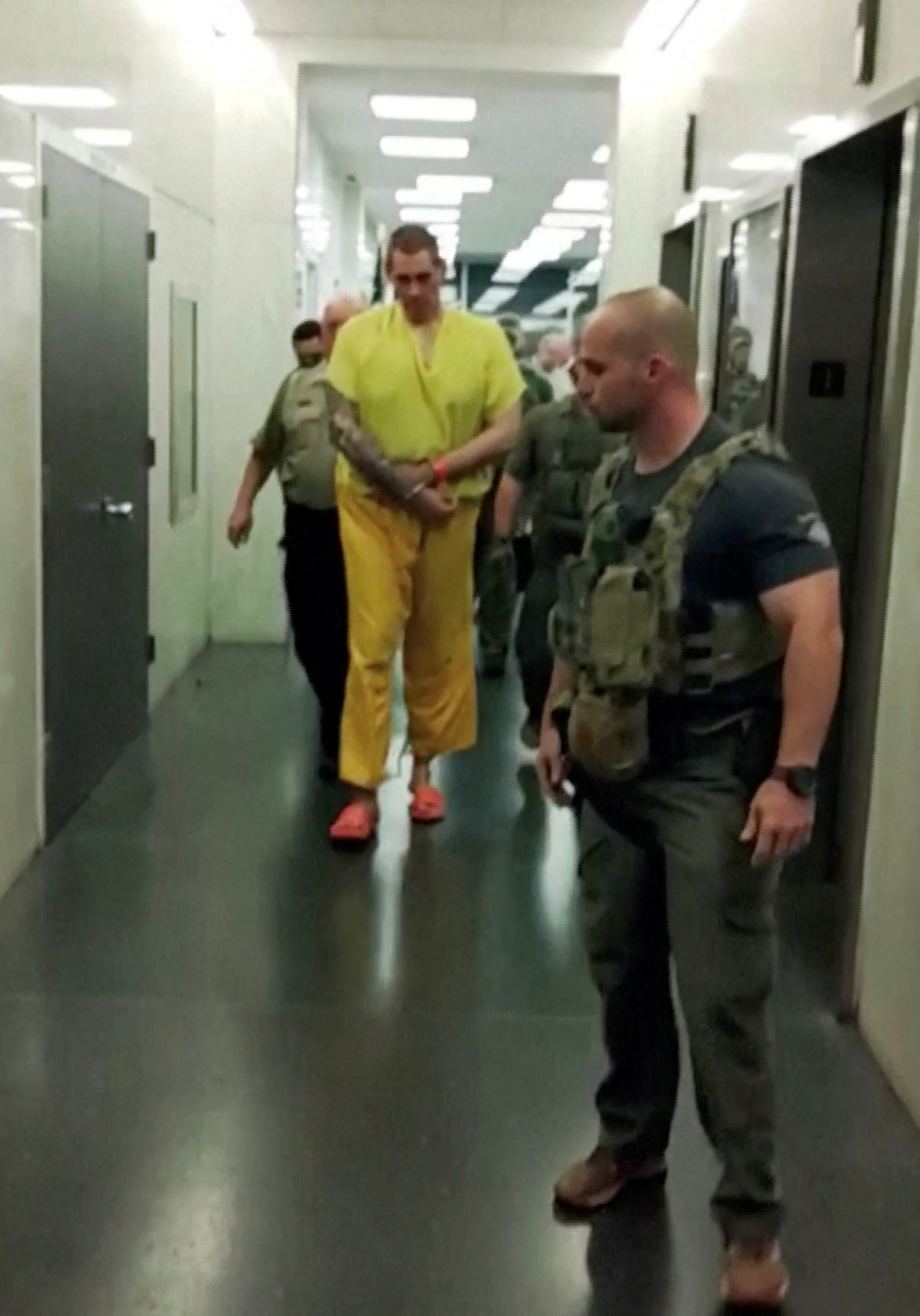 Newly leaked Florence prison video shows inmates trap officers
