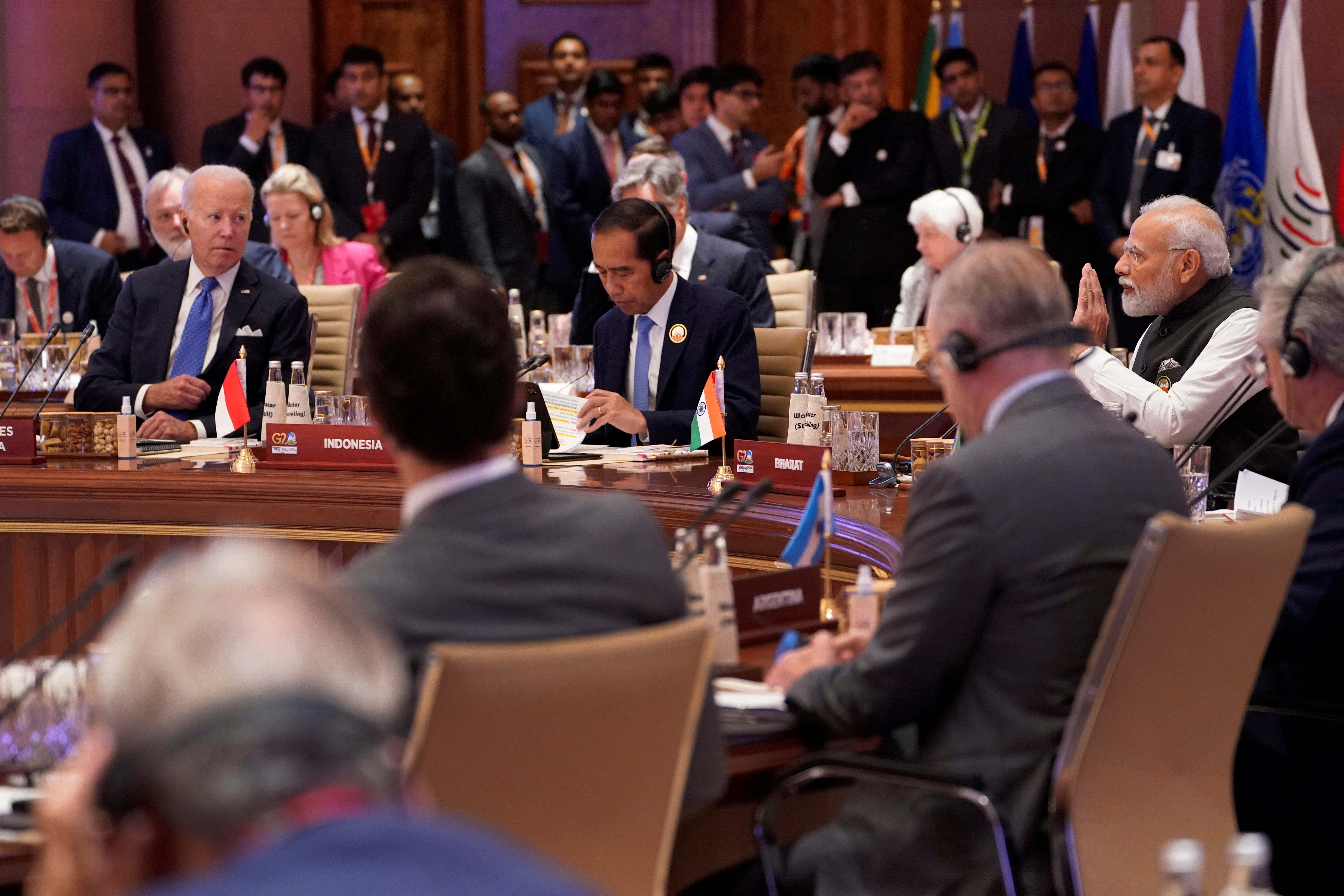 Hội nghị thượng đỉnh G20 ở Ấn Độ
