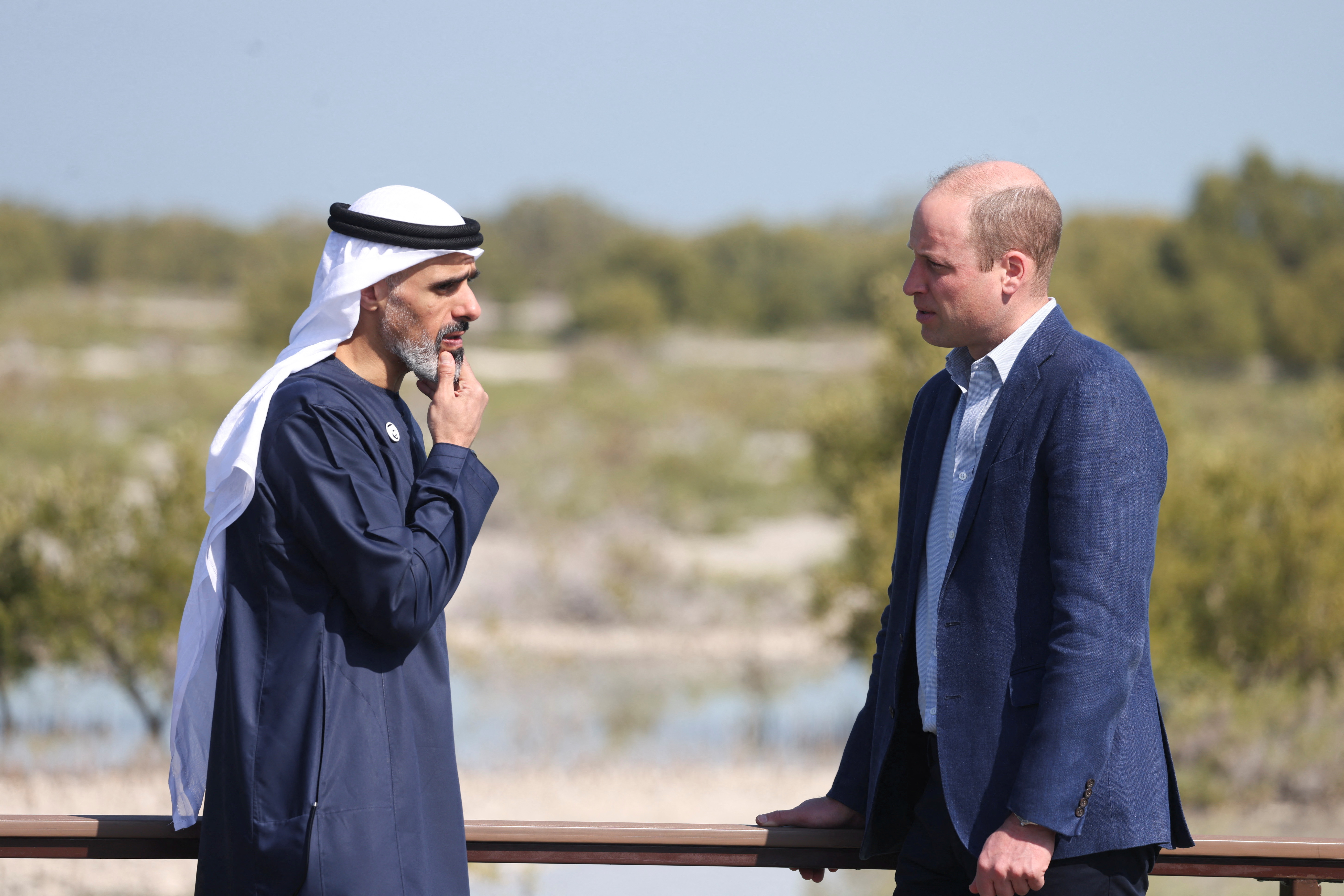 REUTERSPrince William visits UAE as Britain