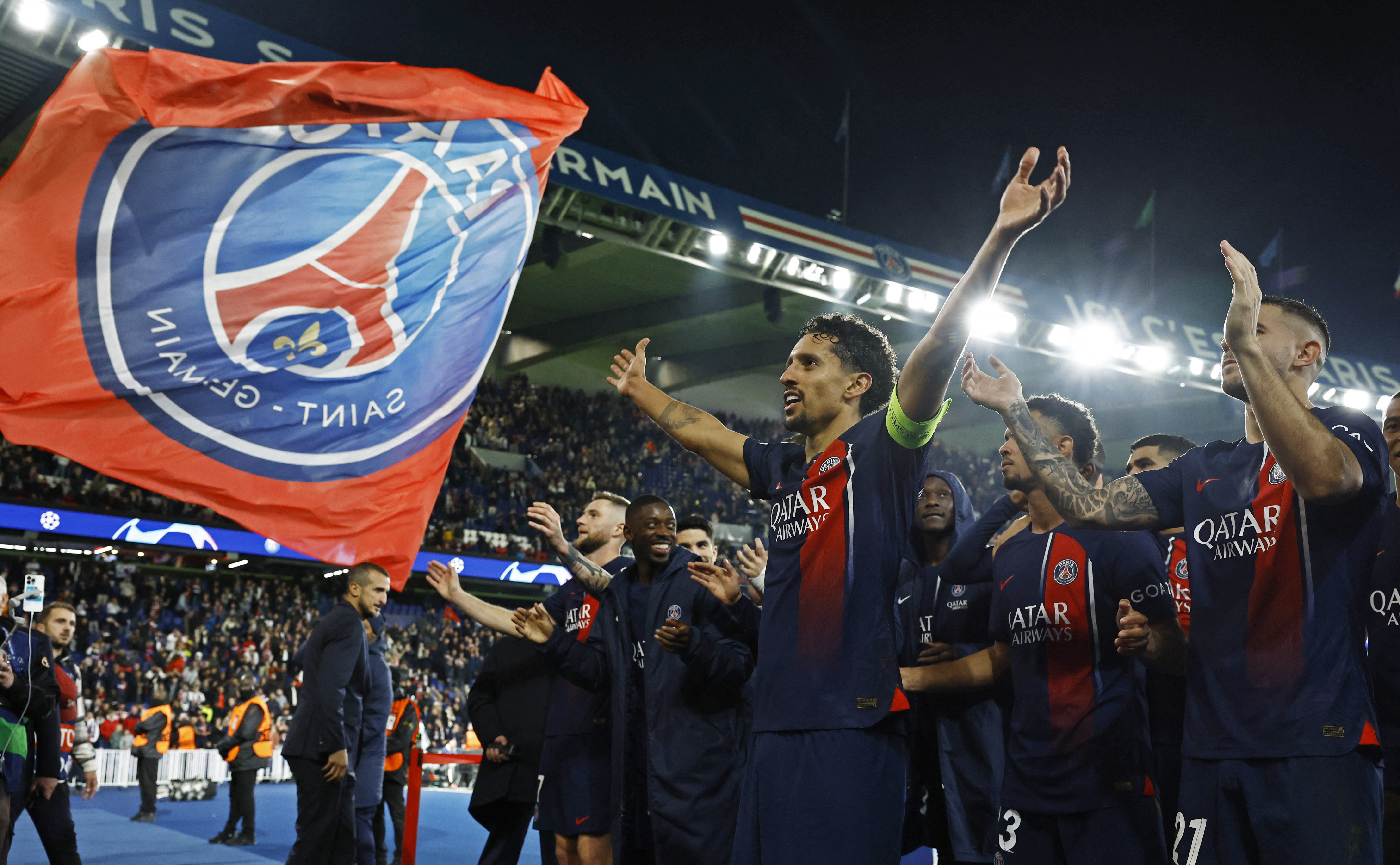 French connection strikes as PSG beat AC Milan to go top