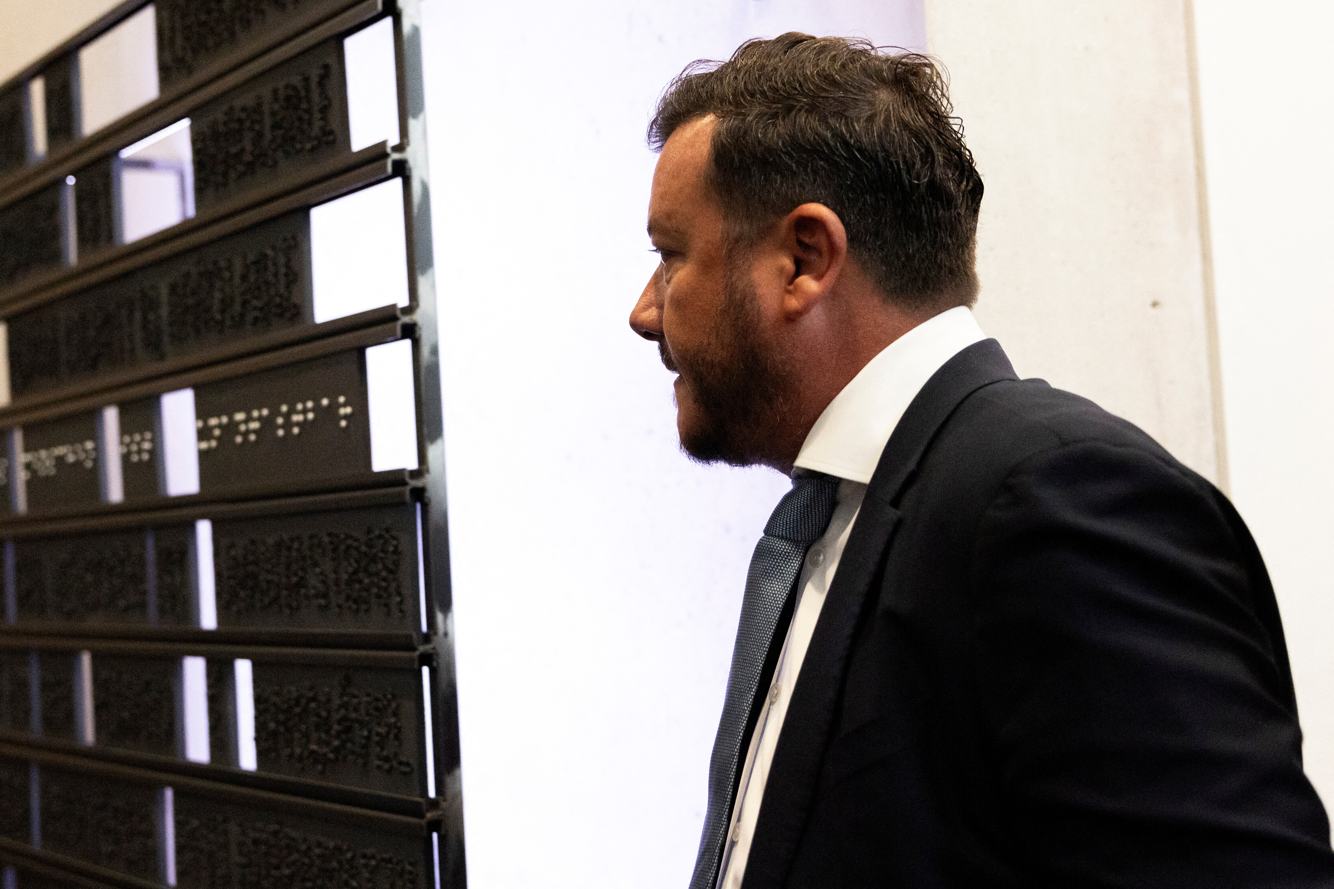 Fallen Austrian property tycoon Rene Benko appears before a parliamentary commission