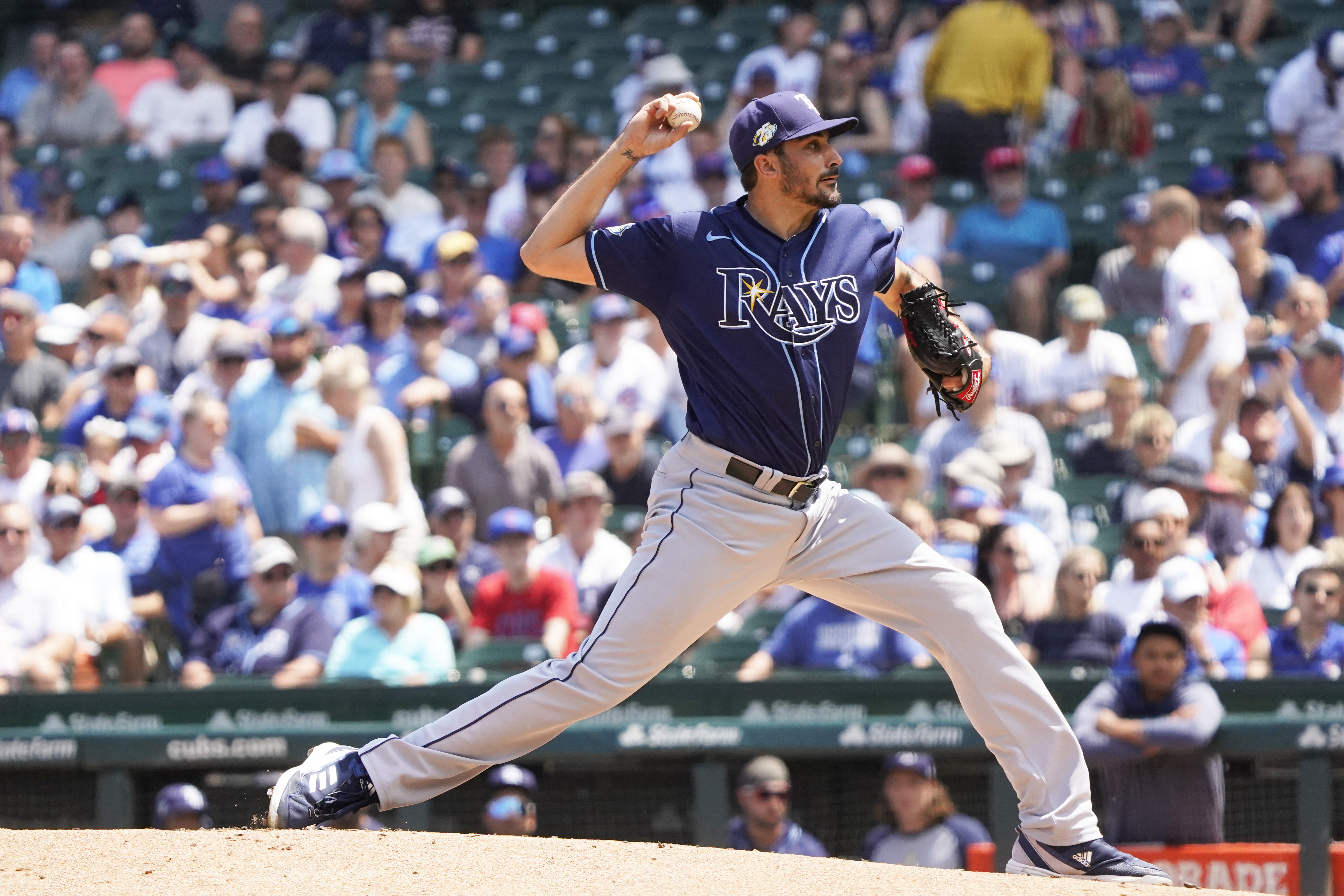 Lowe, Siri hit homers as Rays beat Cubs 4-3