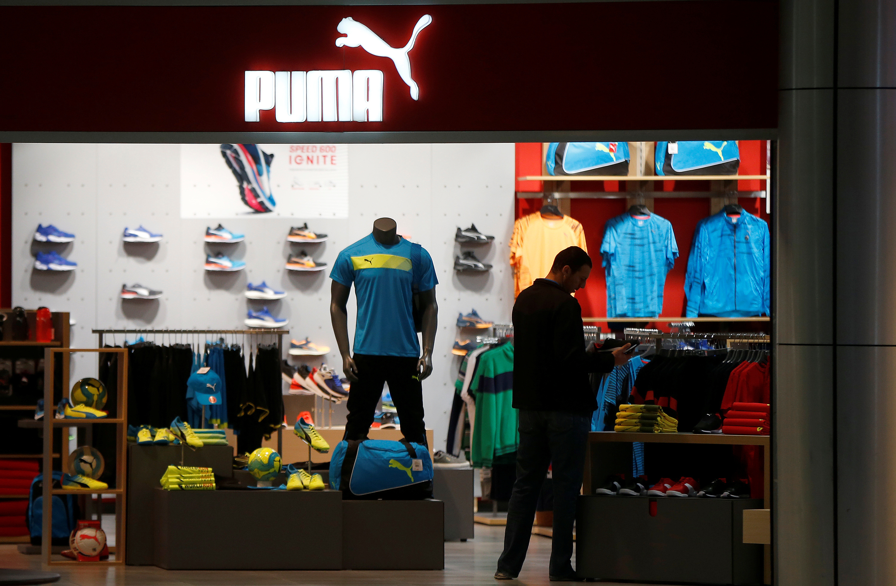 Puma aims to boost its brand in 'challenging' market