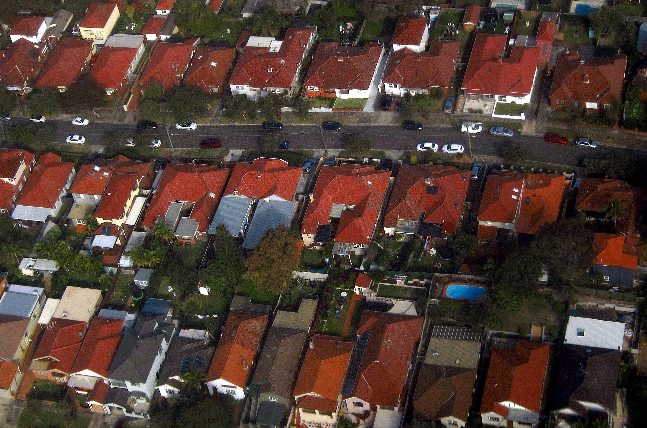 Properties can be seen in the Sydney suburb of Clovelly, Australia