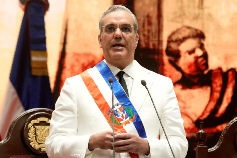 President of the Dominican Republic Luis Abinader assumed his second four-year term