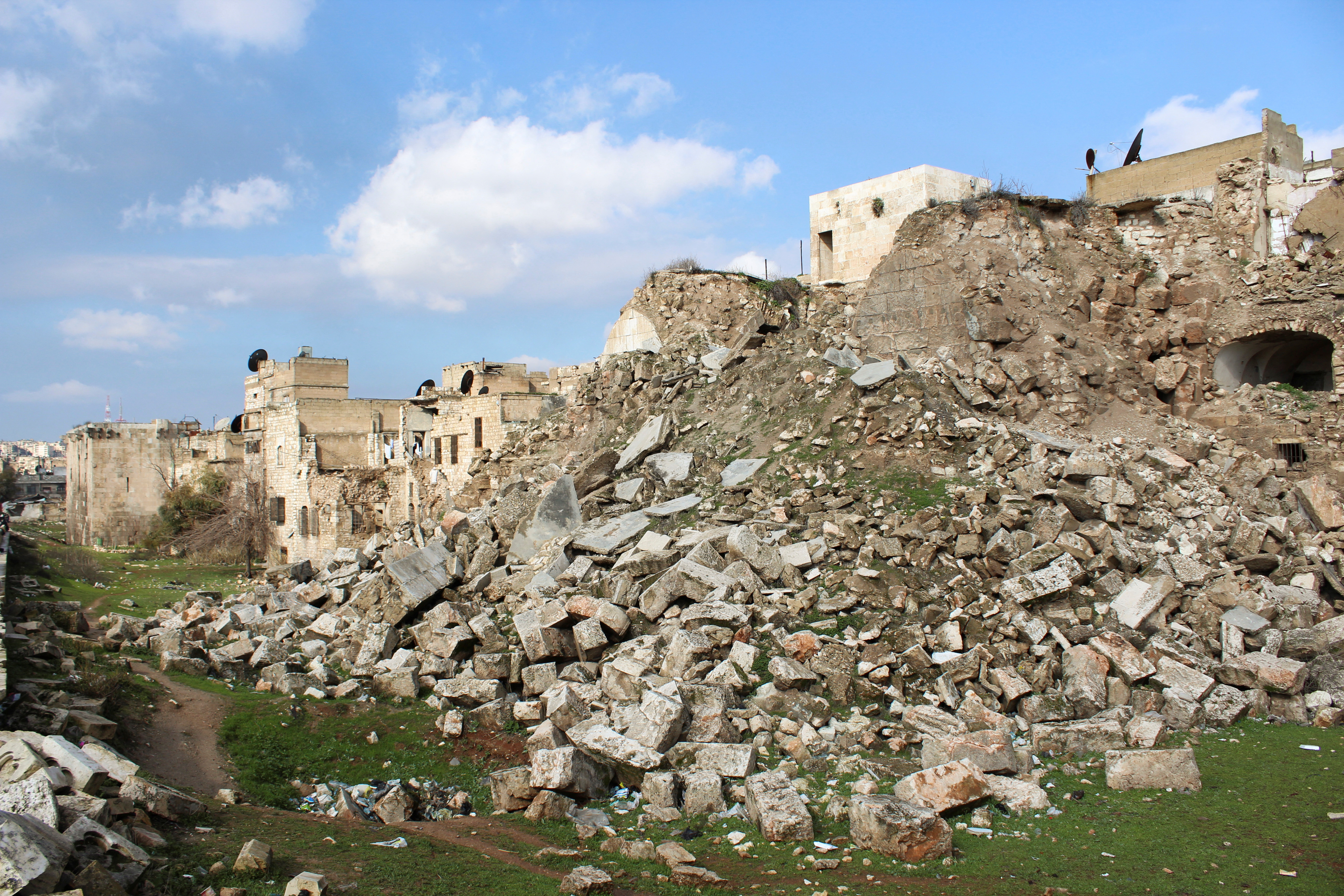 Syria's war-scarred citadel of Aleppo: a history of cities in 50