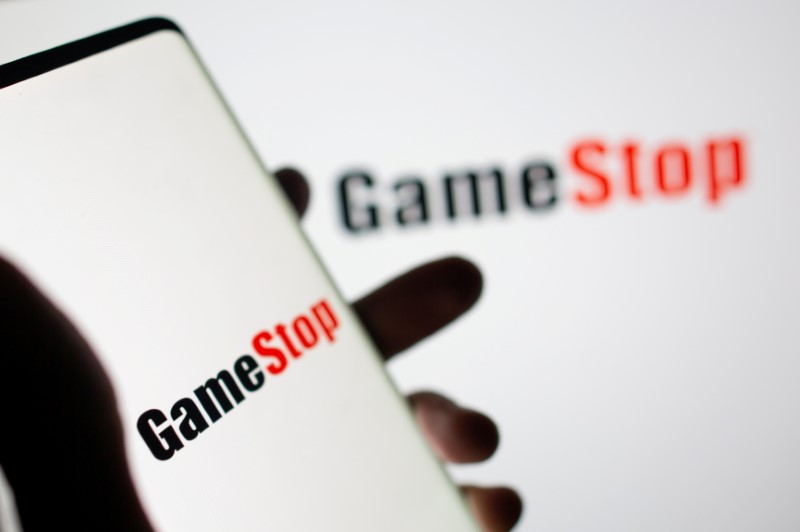 GameStop logo is seen in this illustration