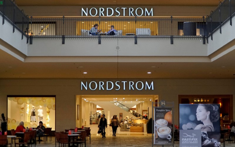 The Nordstrom store is pictured in Broomfield