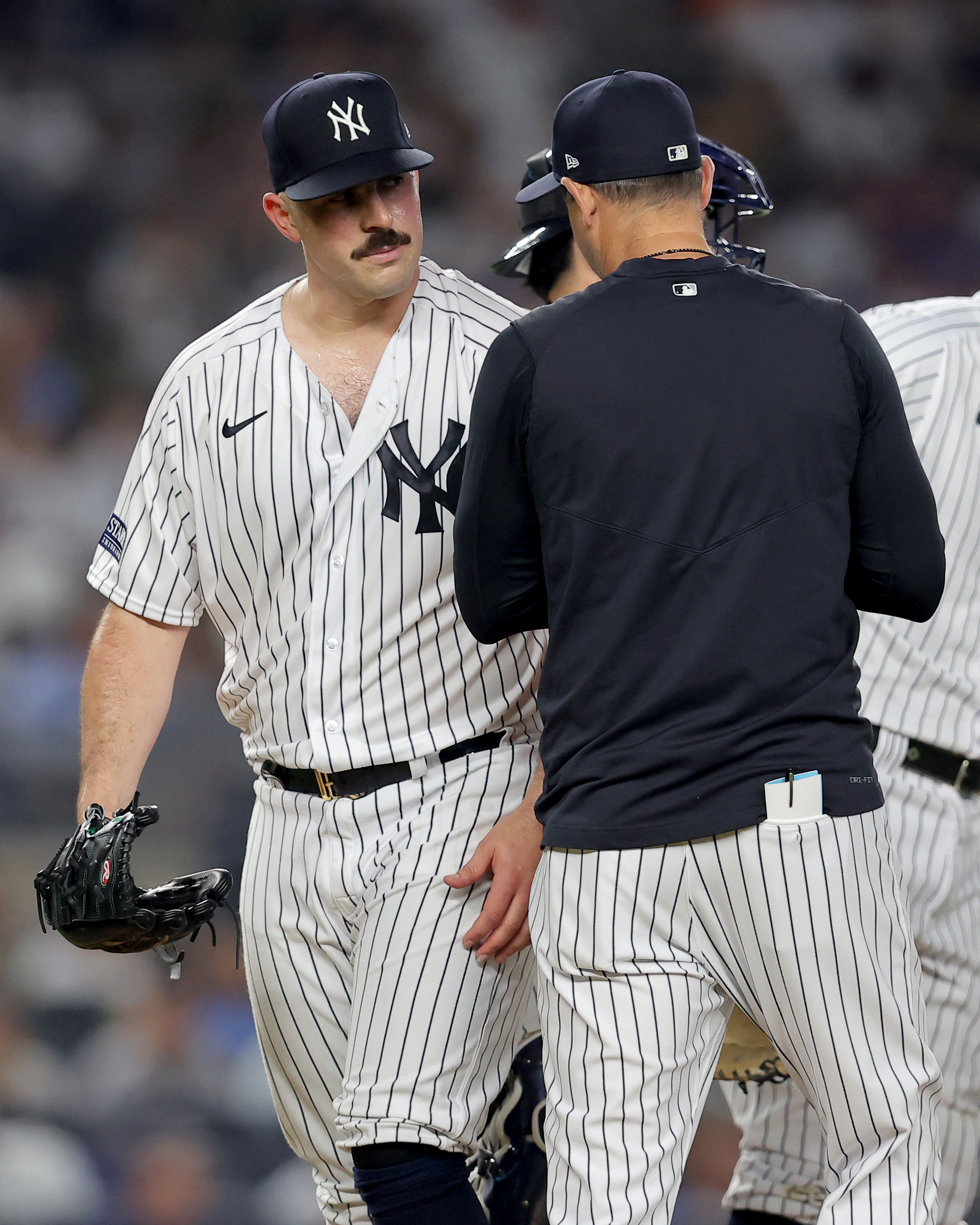 Carlos Rodon guides Yankees to split with Mets