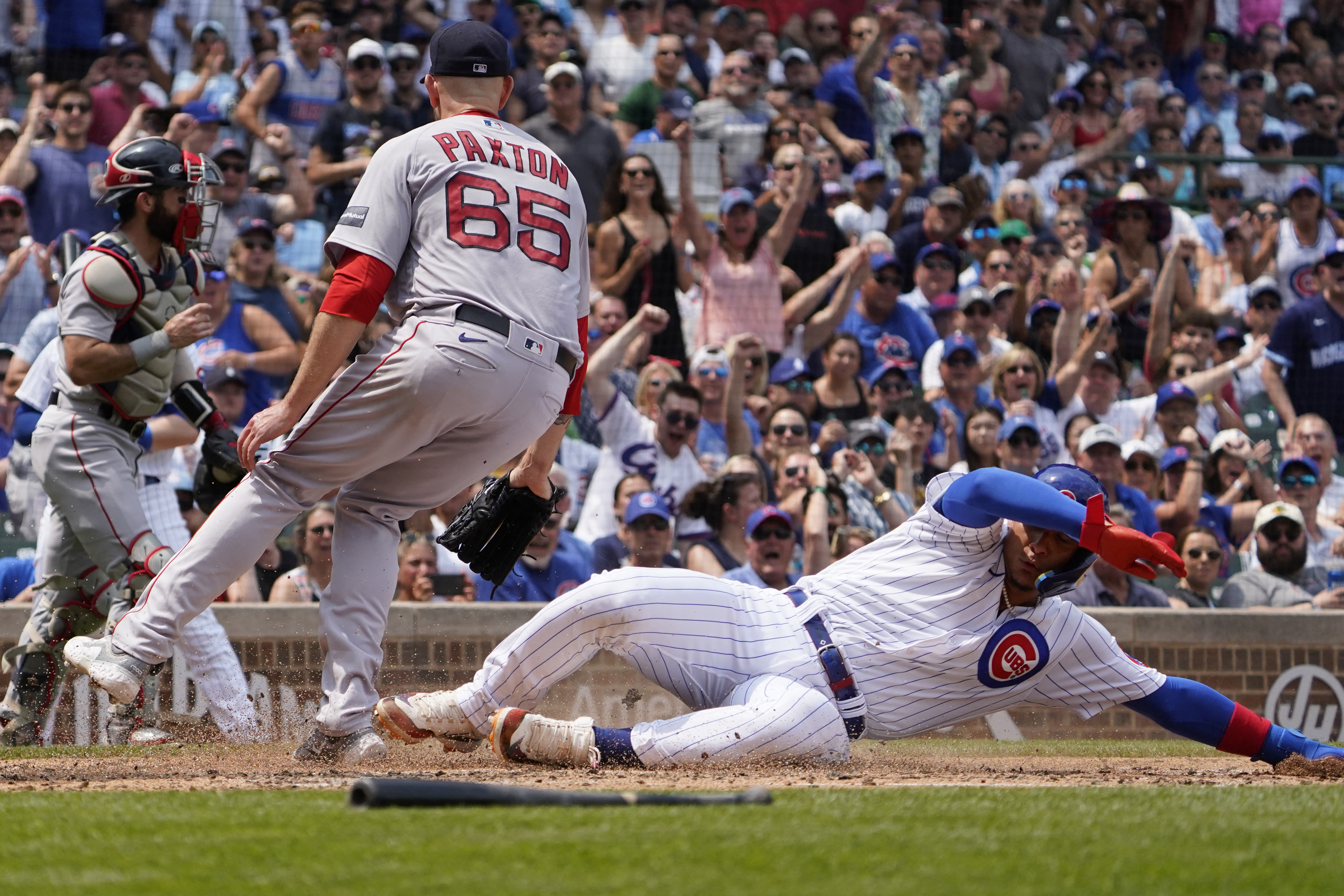 Cody Bellinger Hits a Grand Slam, Cubs Beat Red Sox 10-4