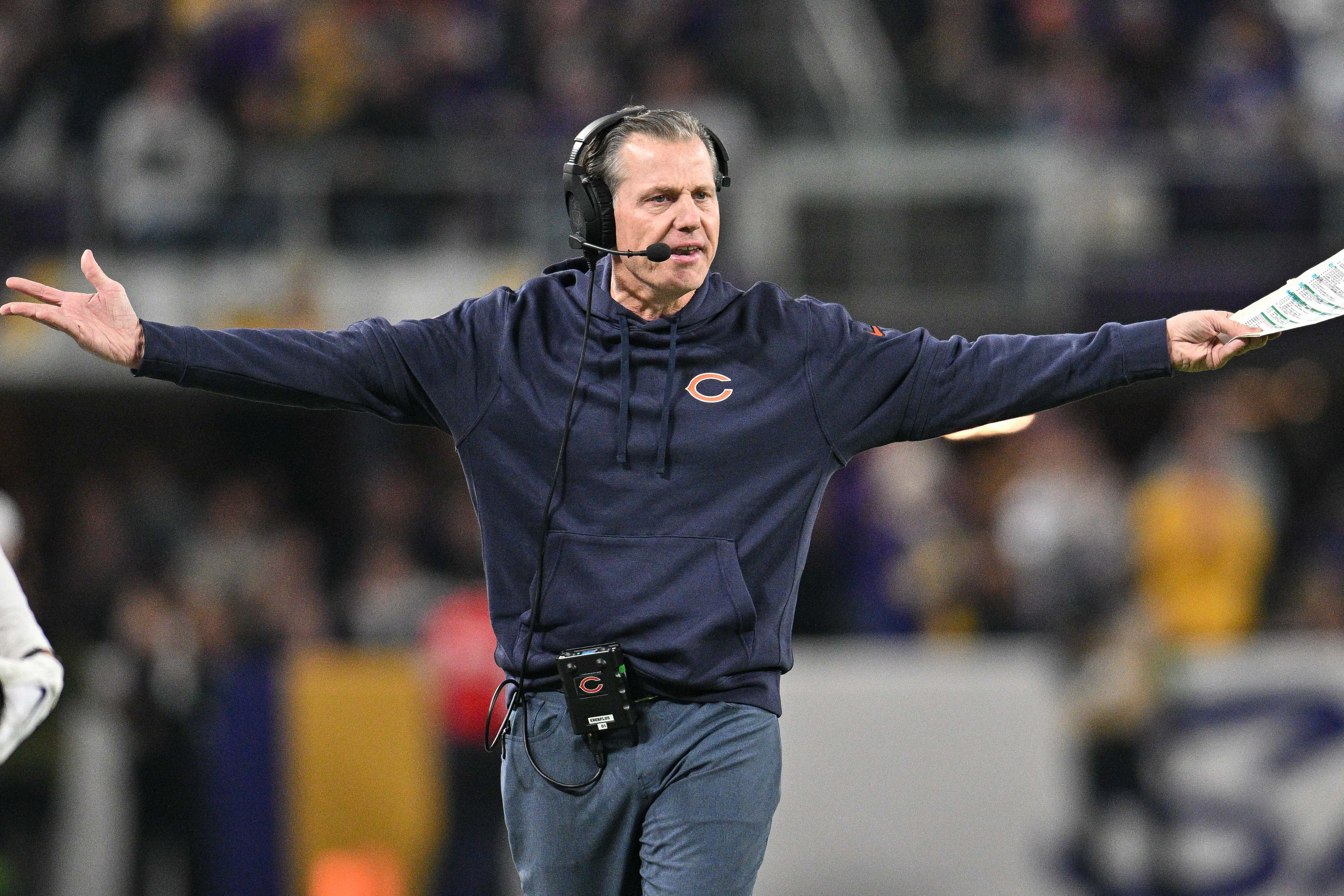 Reports: Bears retain Matt Eberflus, fire OC Luke Getsy | Reuters