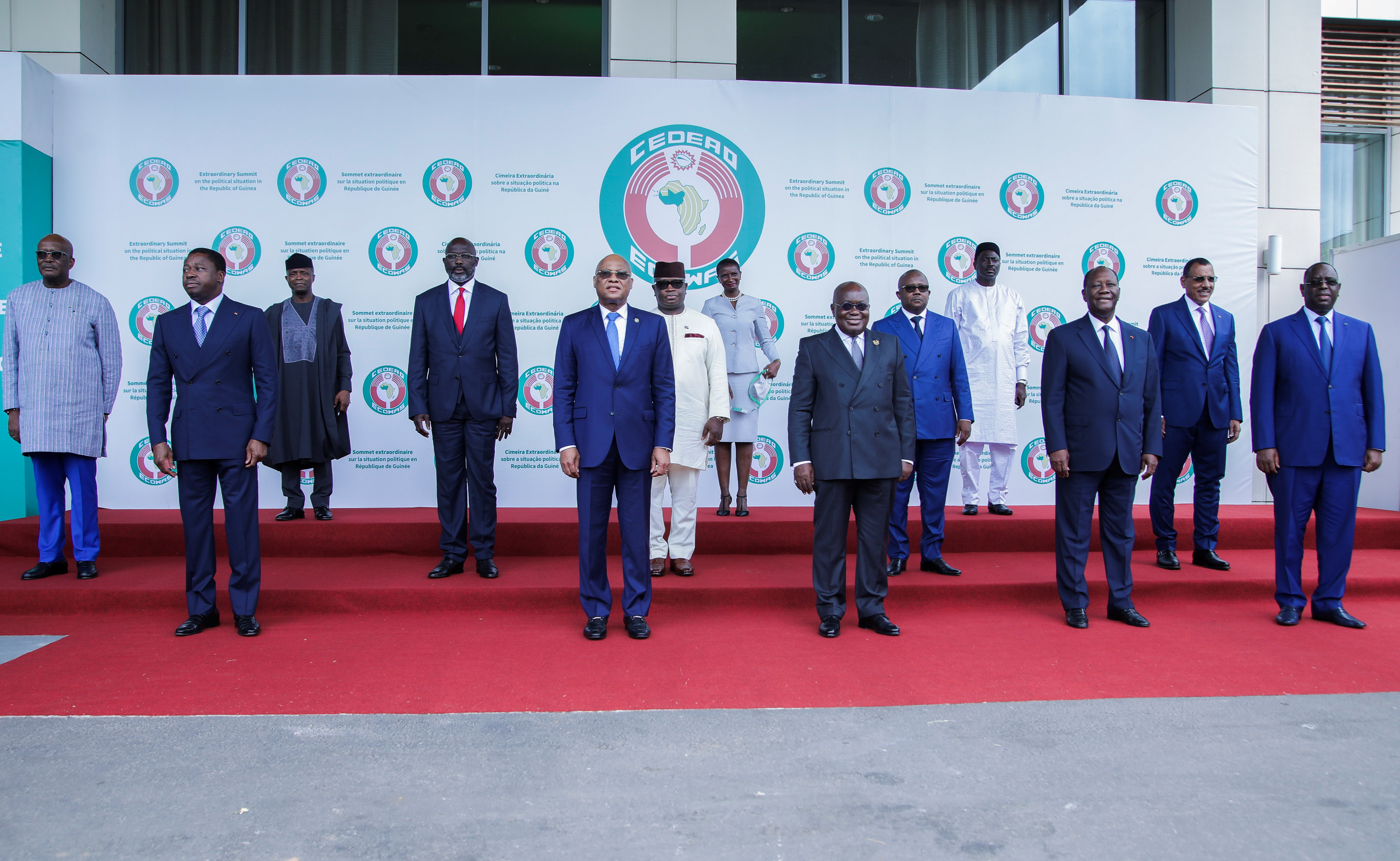West African leaders meet to decide on Guinea after the coup in Accra