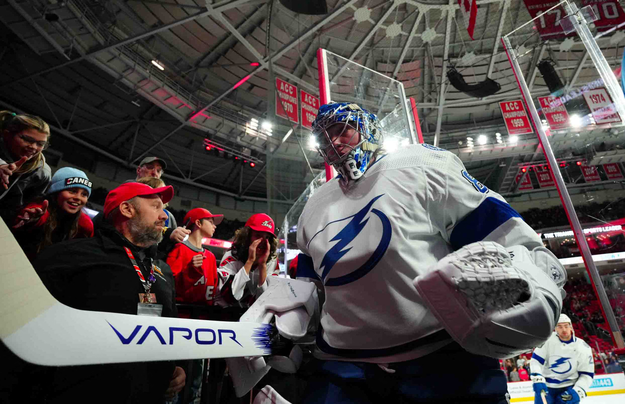 Lightning Mark Andrei Vasilevskiy's Return With Rout Of Hurricanes ...