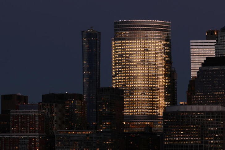 A view of the Goldman Sachs global headquarters in Manhattan, New York
