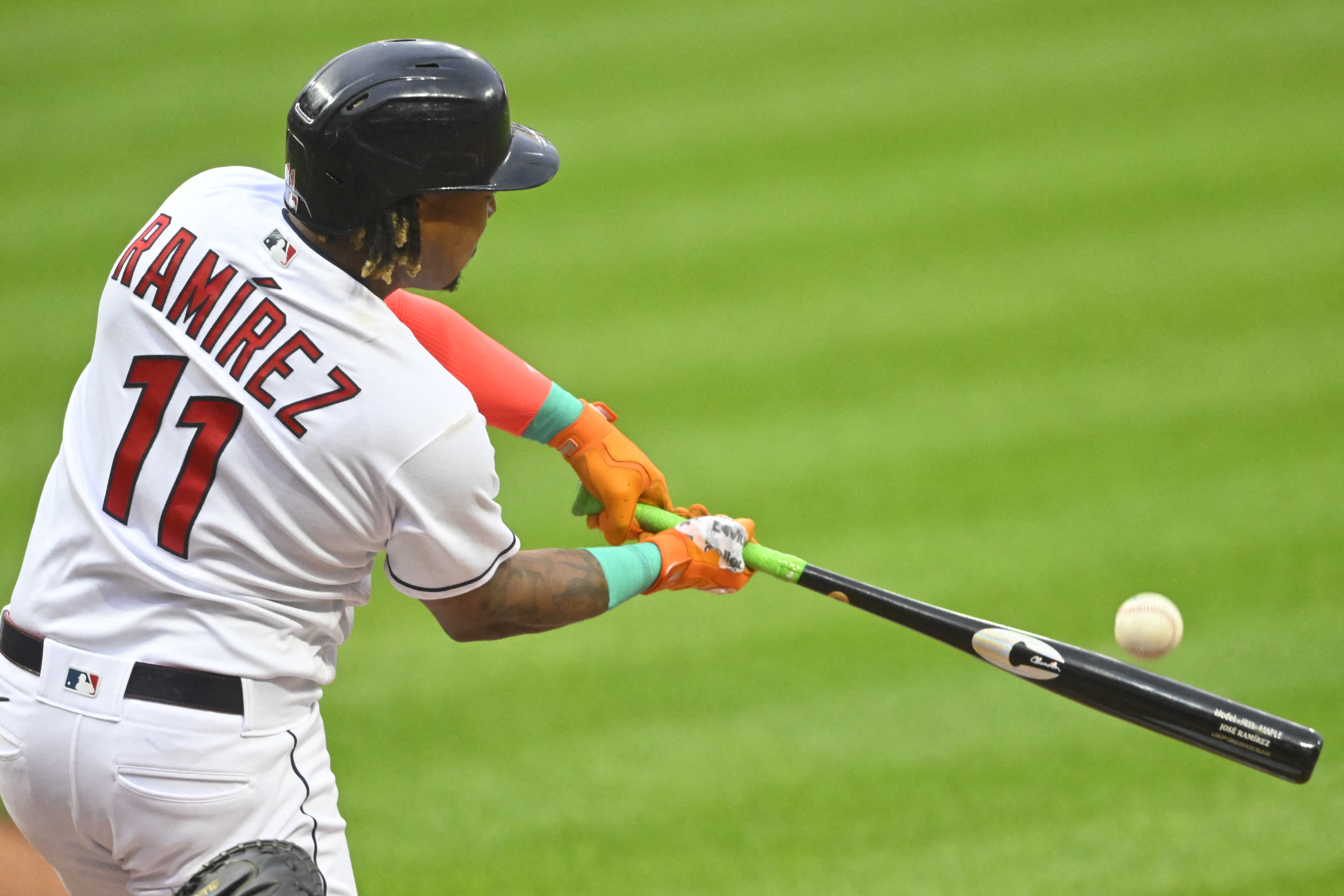 Watch: Guardians' Jose Ramirez homers three consecutive times vs. Red Sox 