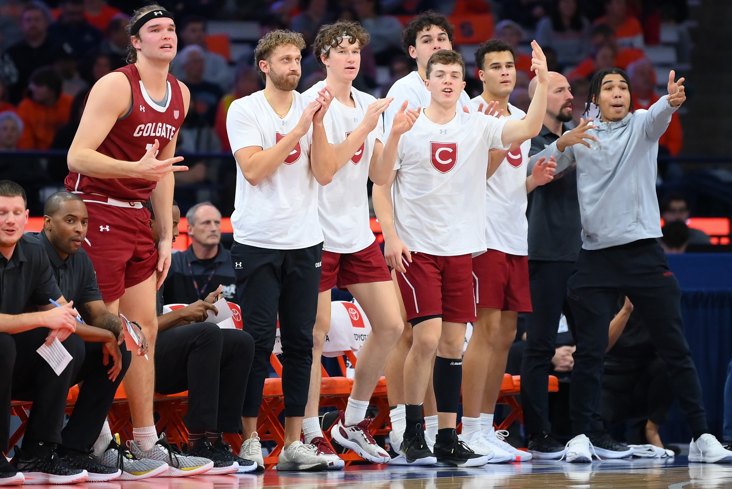 Syracuse Avoids Third Straight Loss To Colgate With Strong Comeback ...