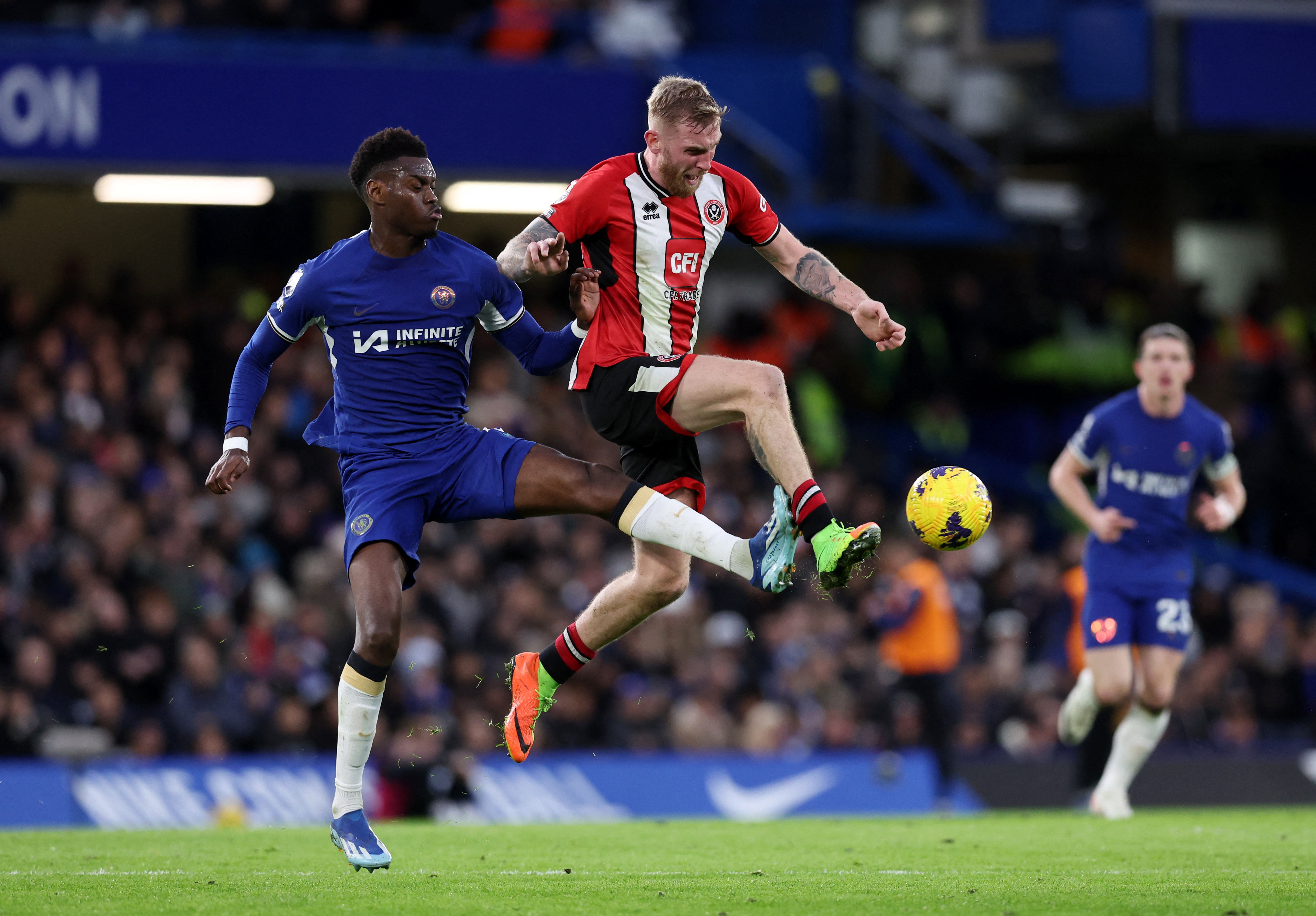 Chelsea labour to 2-0 win over struggling Sheffield United | Reuters