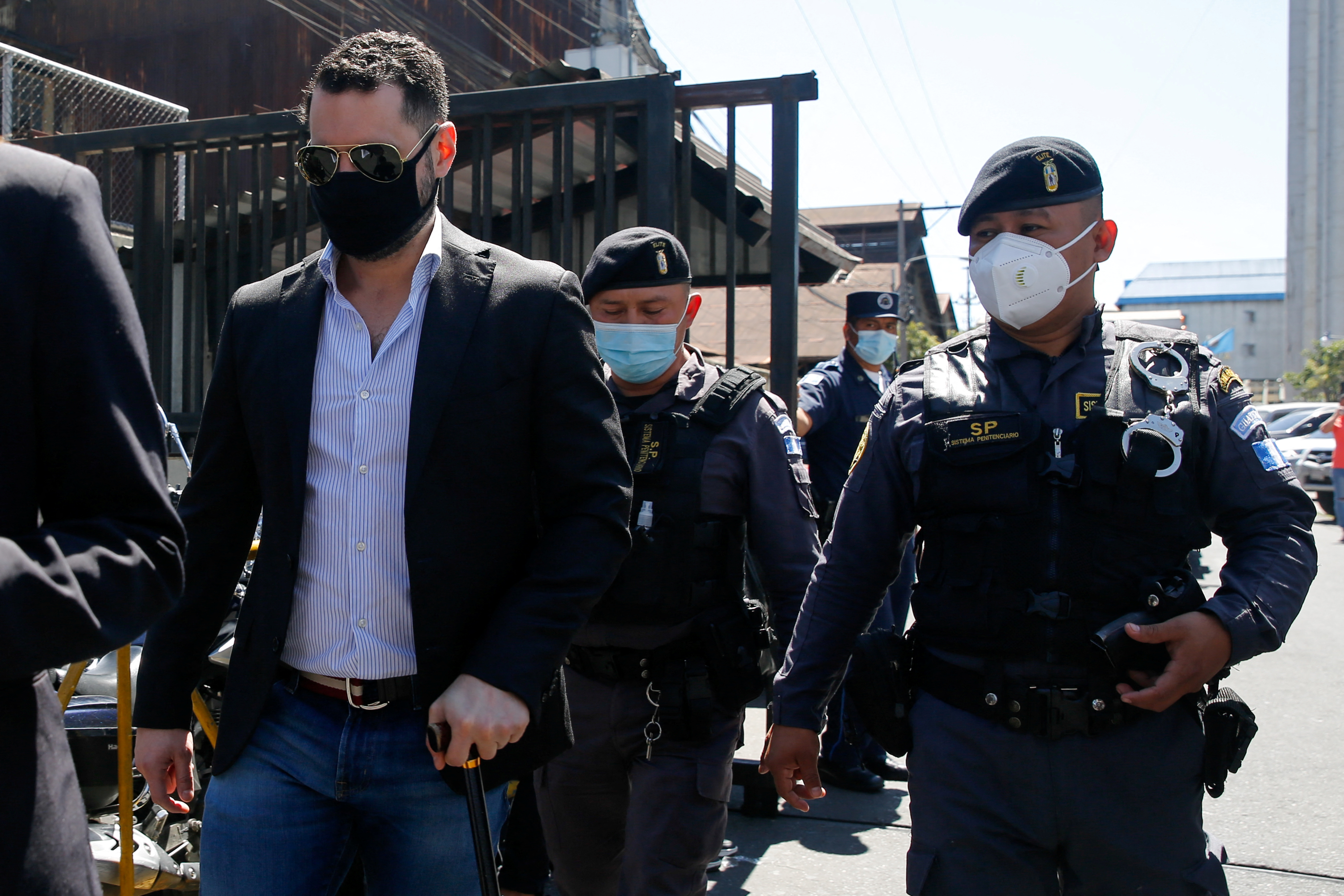 Extradition hearing of Ricardo Alberto Martinelli, in Guatemala City