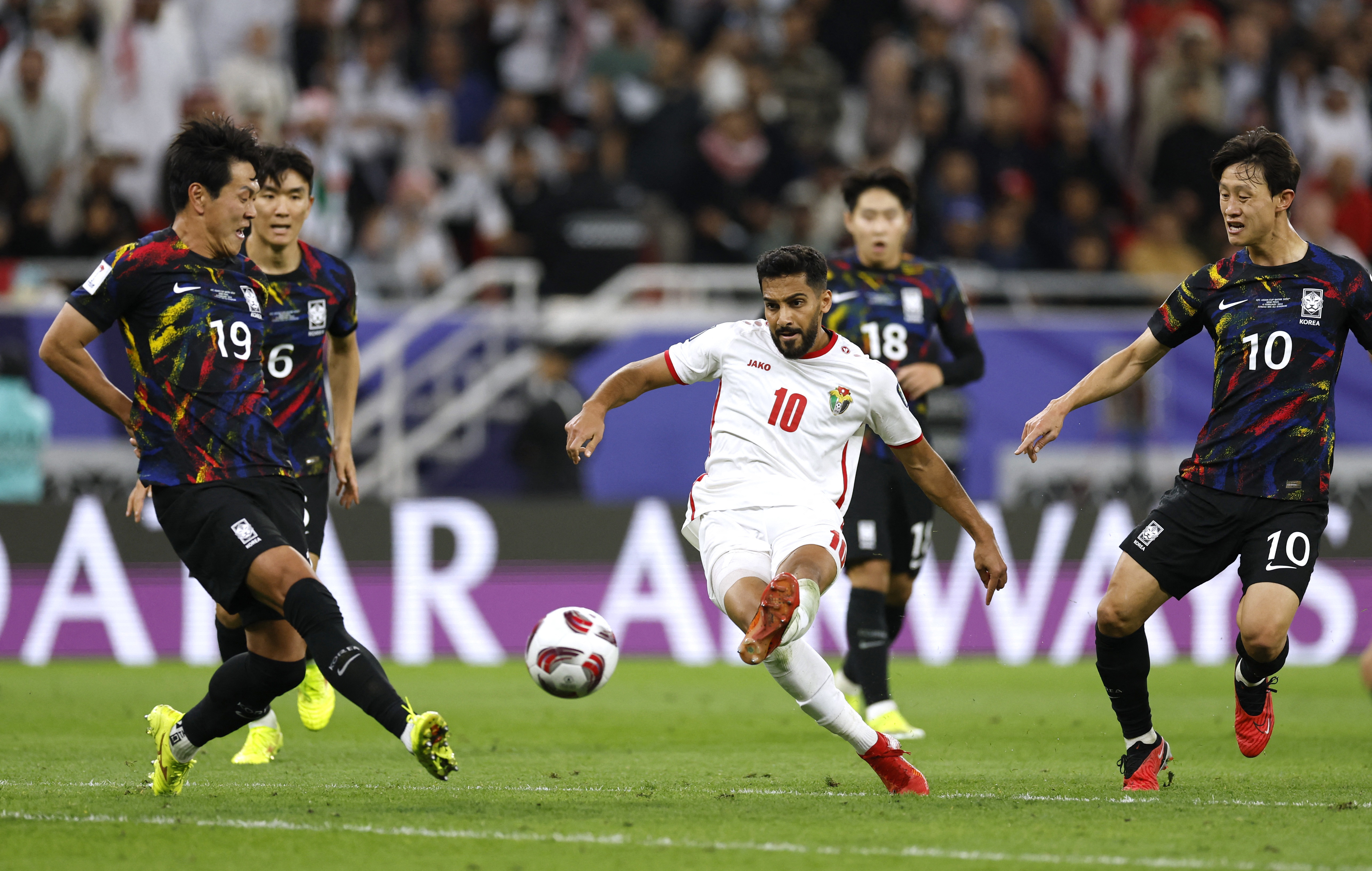 Jordan stun South Korea 2-0 to reach first Asian Cup final | Reuters