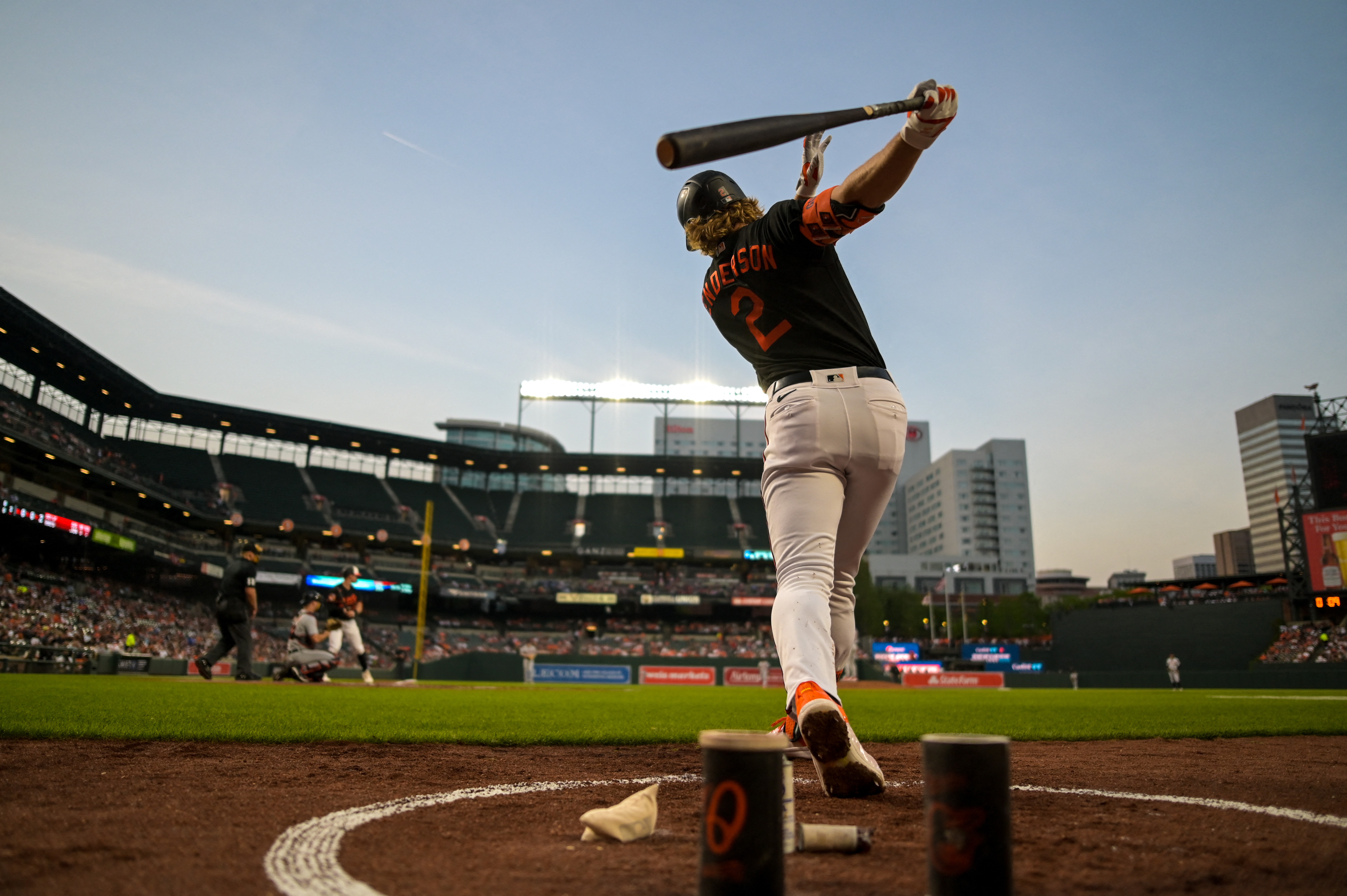 Orioles finally allow a run, but walk off on Tigers