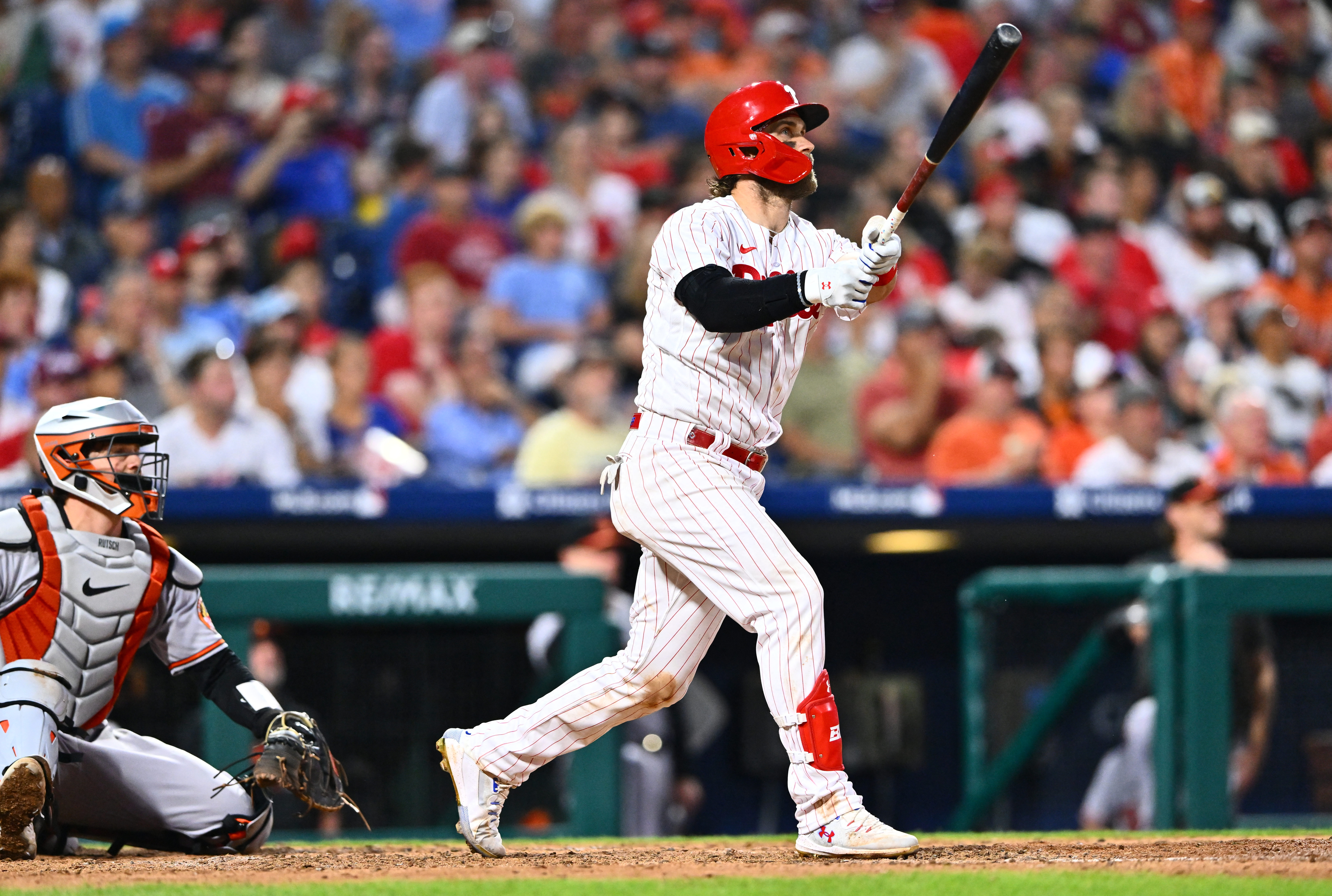 Phillies score twice in ninth for comeback win over Orioles