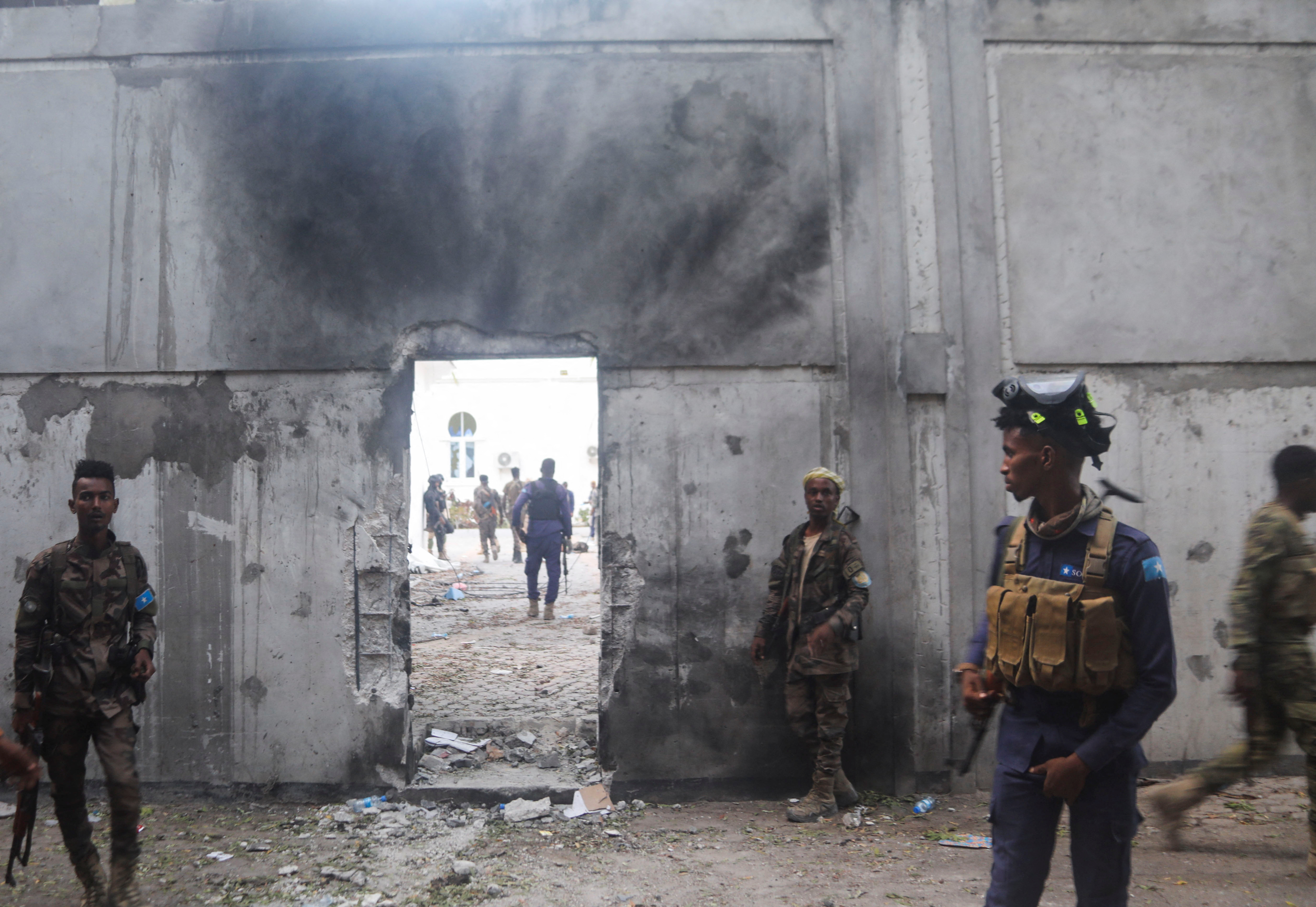 Blast heard near mayor's office in Mogadishu
