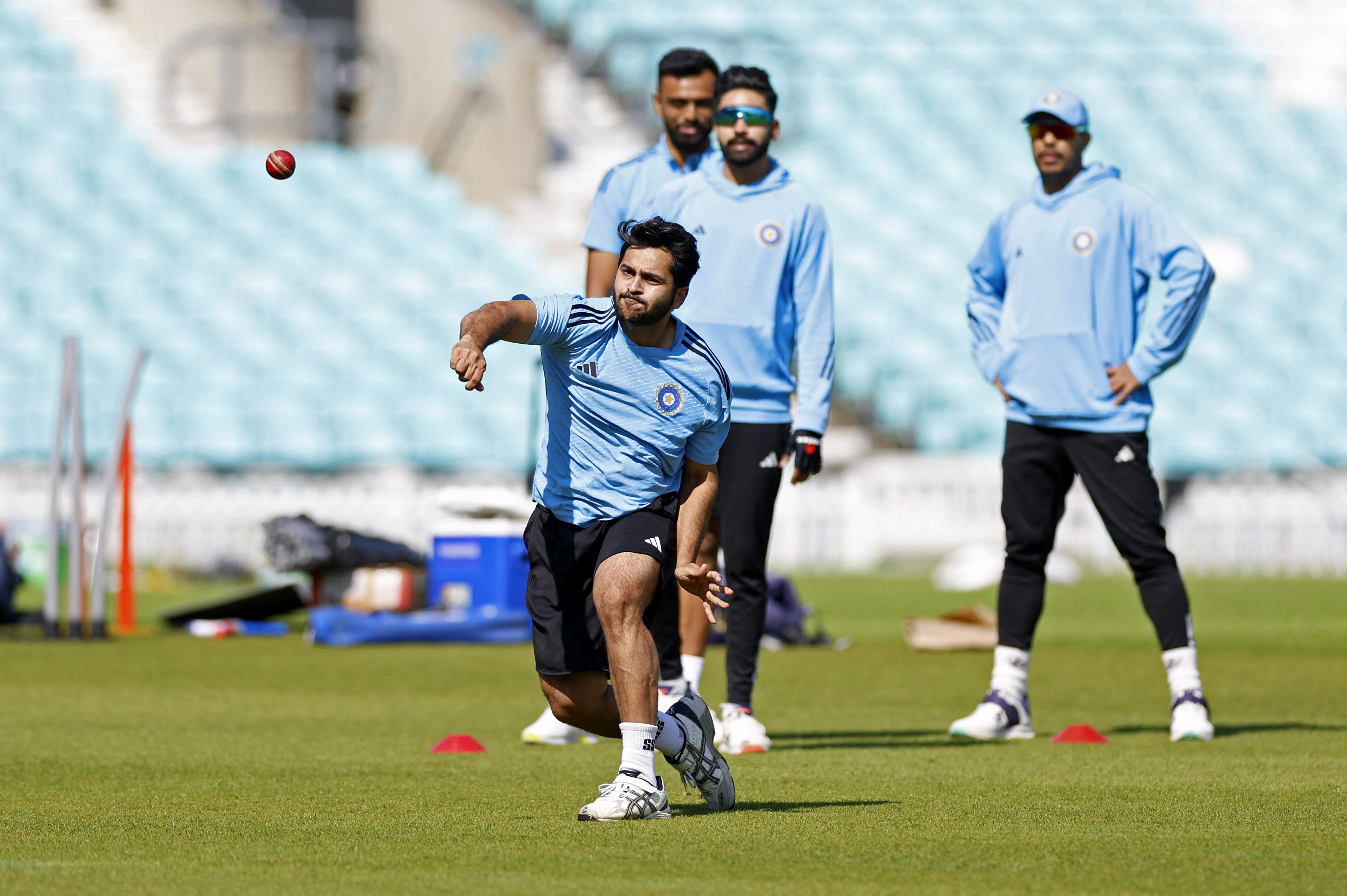 India cricket team practice session