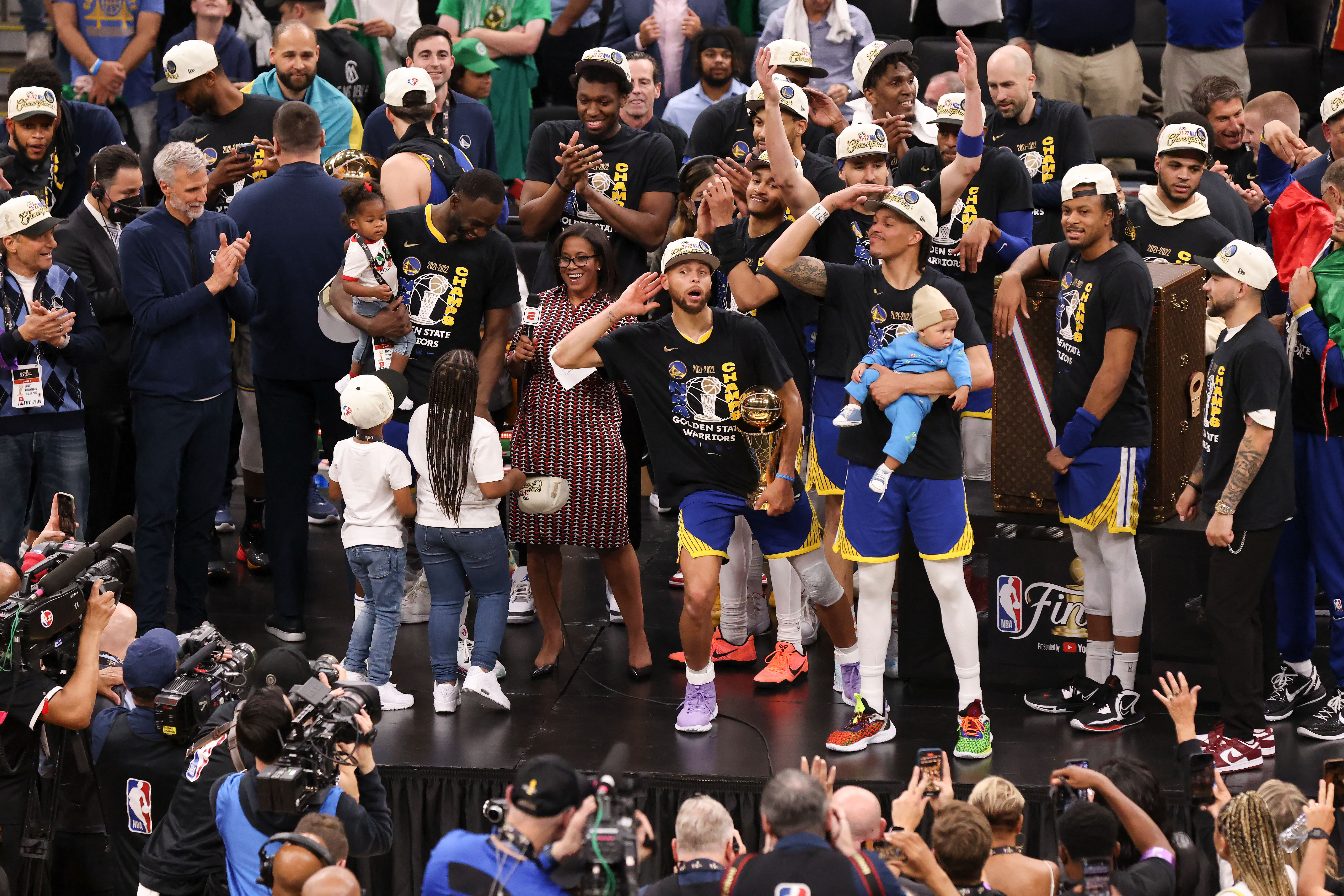 What the Warriors said after winning fourth NBA title in eight years