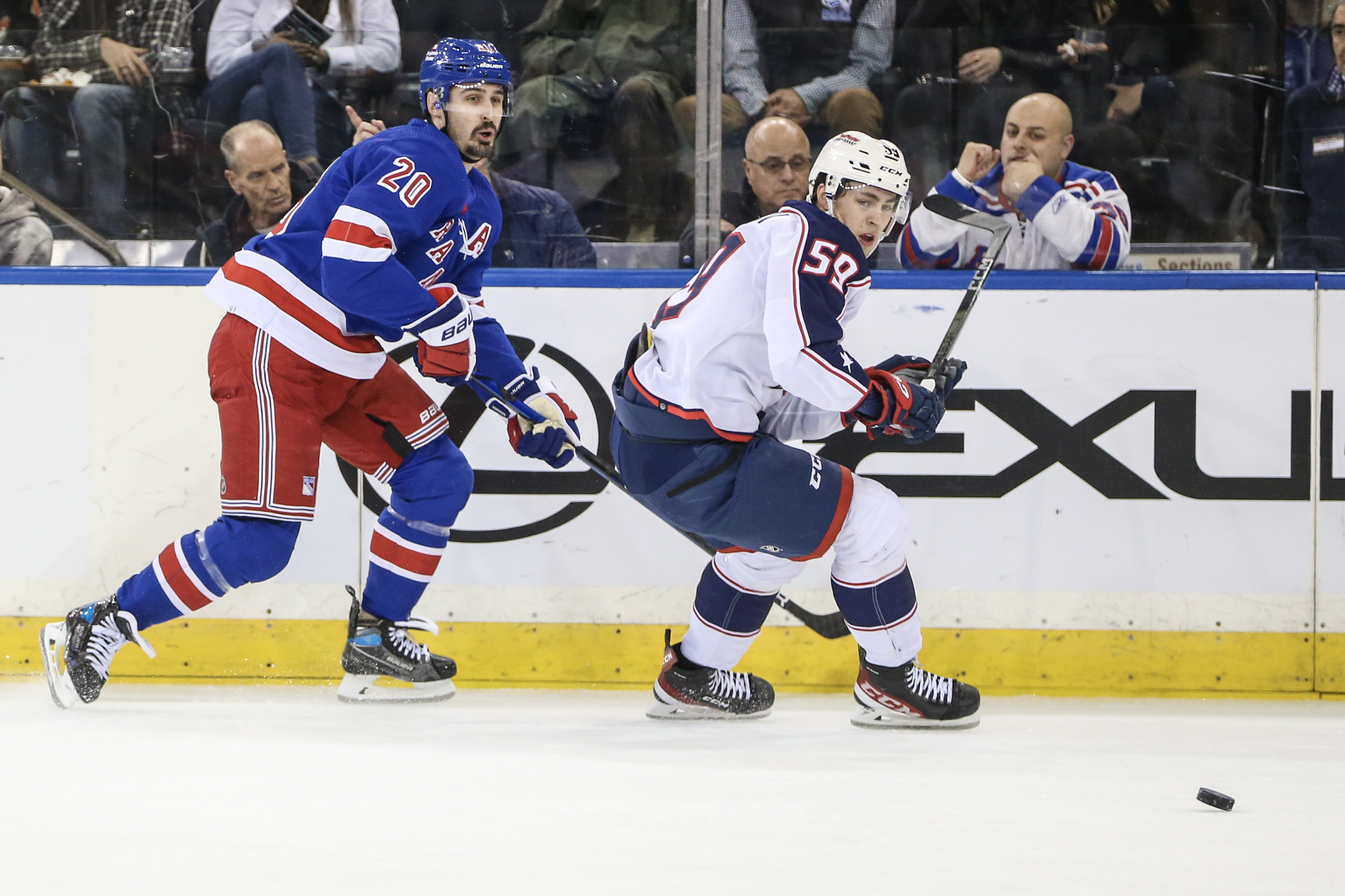 Alexis Lafreniere Is Rangers' Star In Shootout Win Over Jackets | Reuters