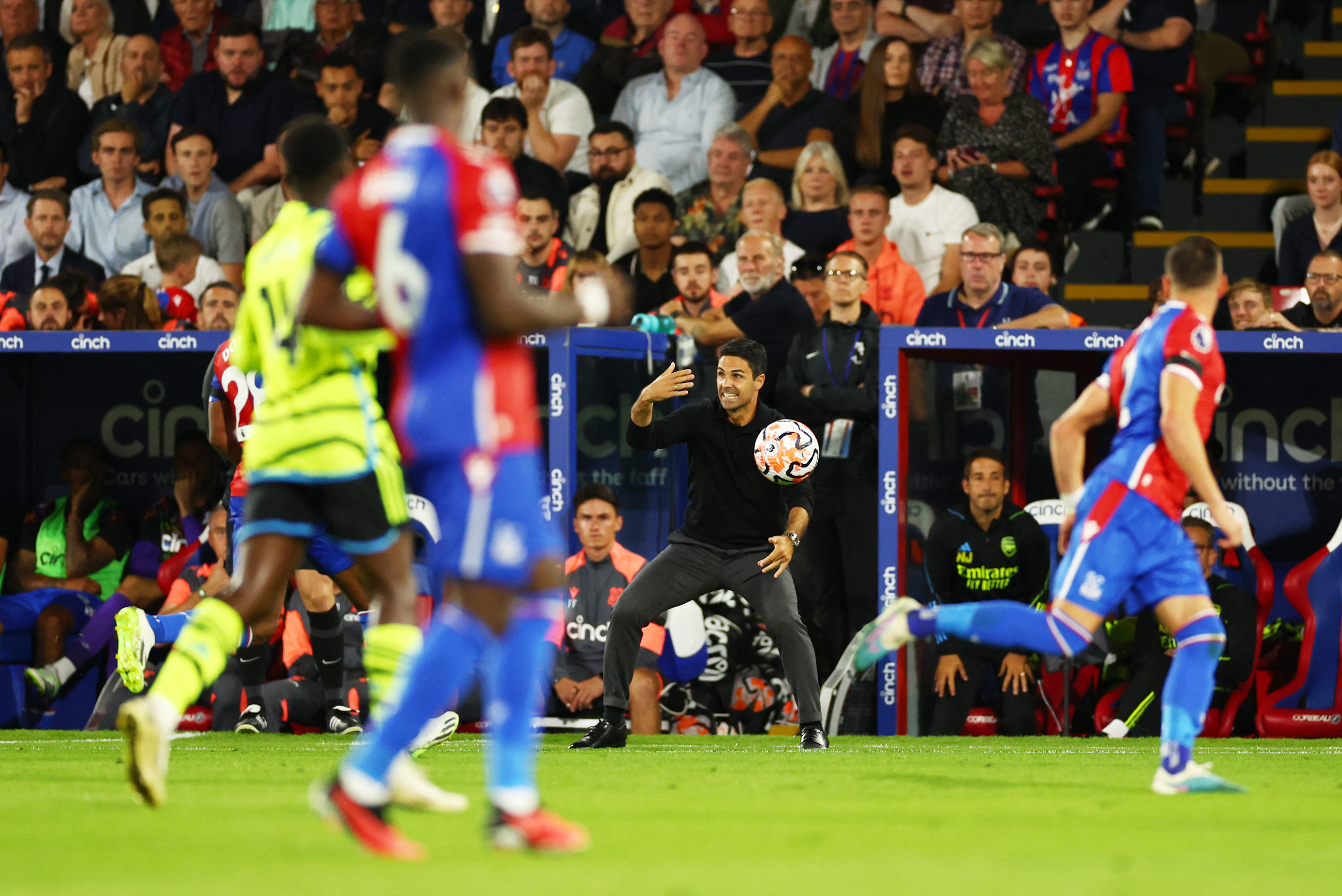 How 10-man Arsenal beat Crystal Palace 1-0 to extend perfect