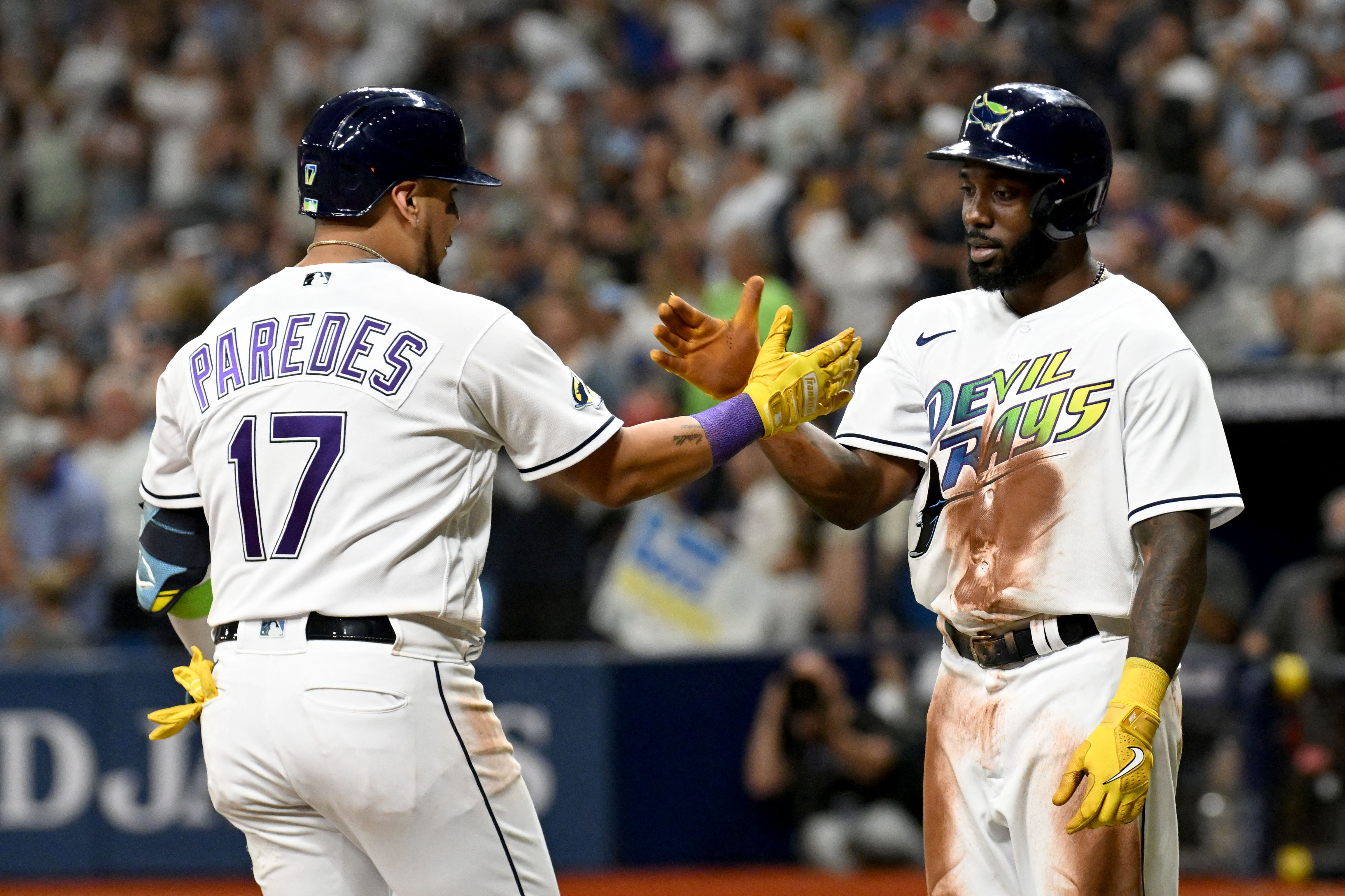 Wander Franco's walk-off HR caps Rays' wild win over Guardians