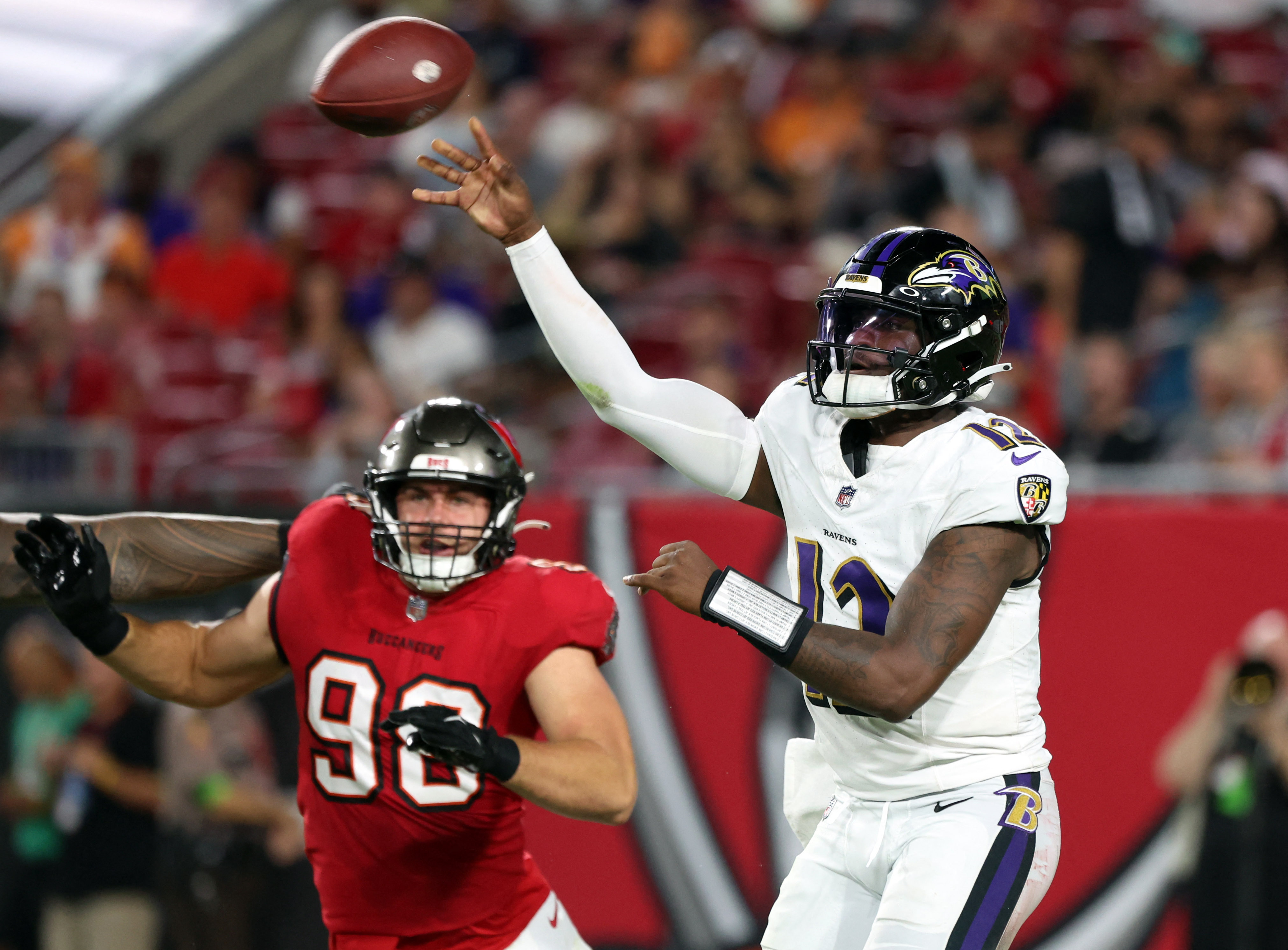 Baltimore Ravens Fall to Tampa Bay Buccaneers 26-20: Preseason